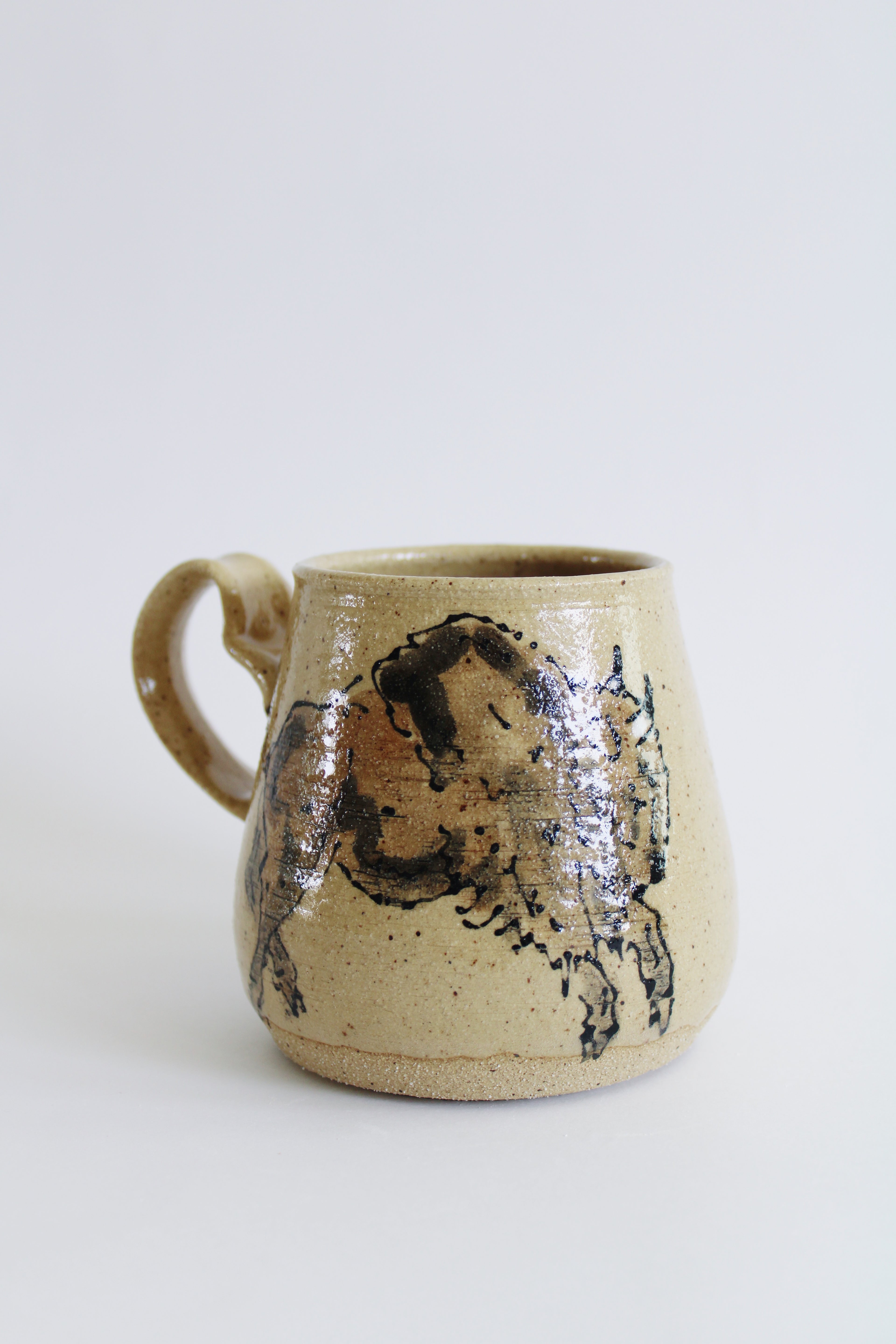 Bison and Eagle Mug 676