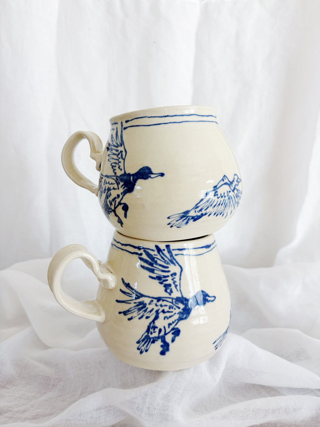 Pair of Classic Mallard Mugs