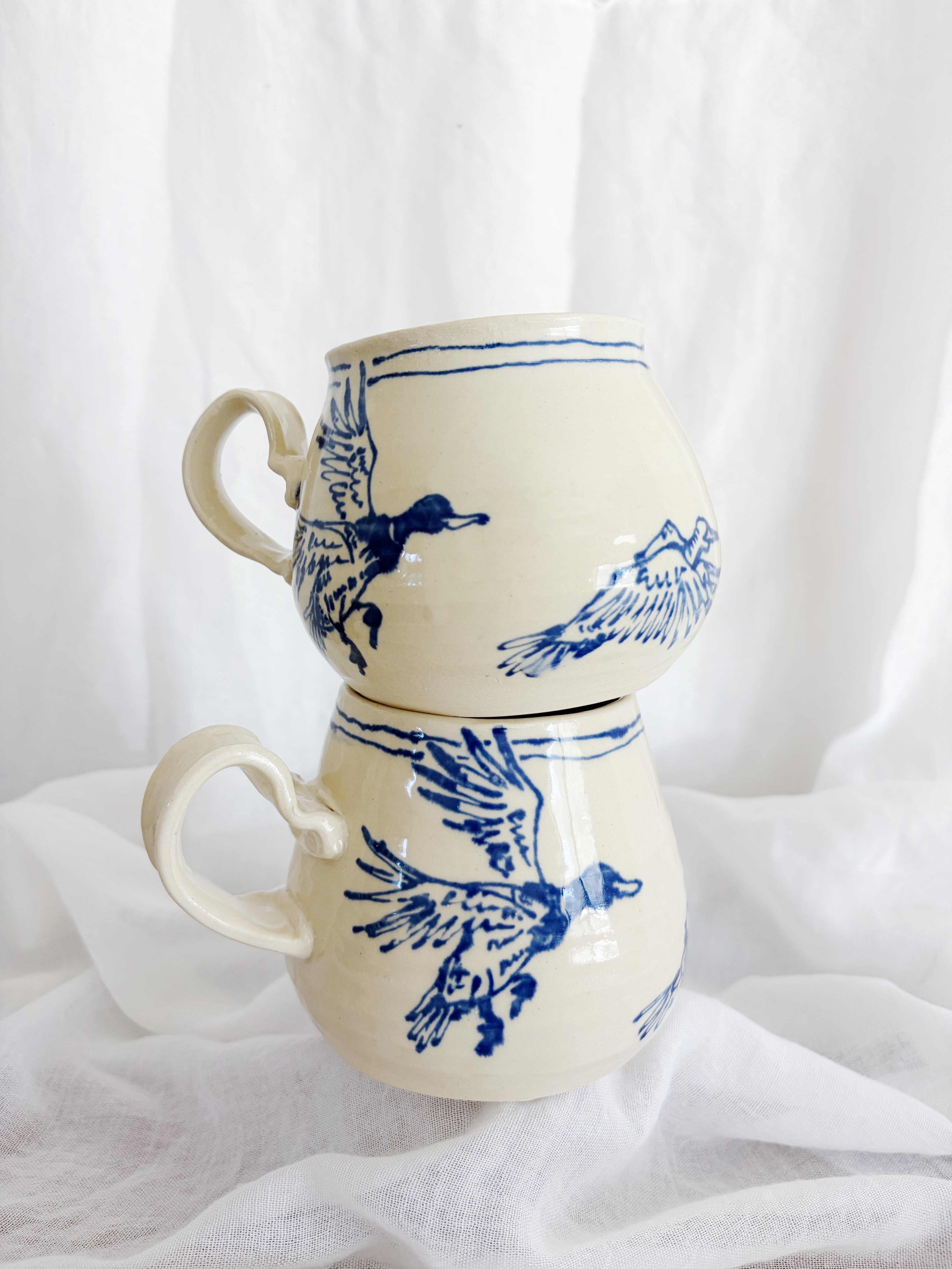 Pair of Classic Mallard Mugs