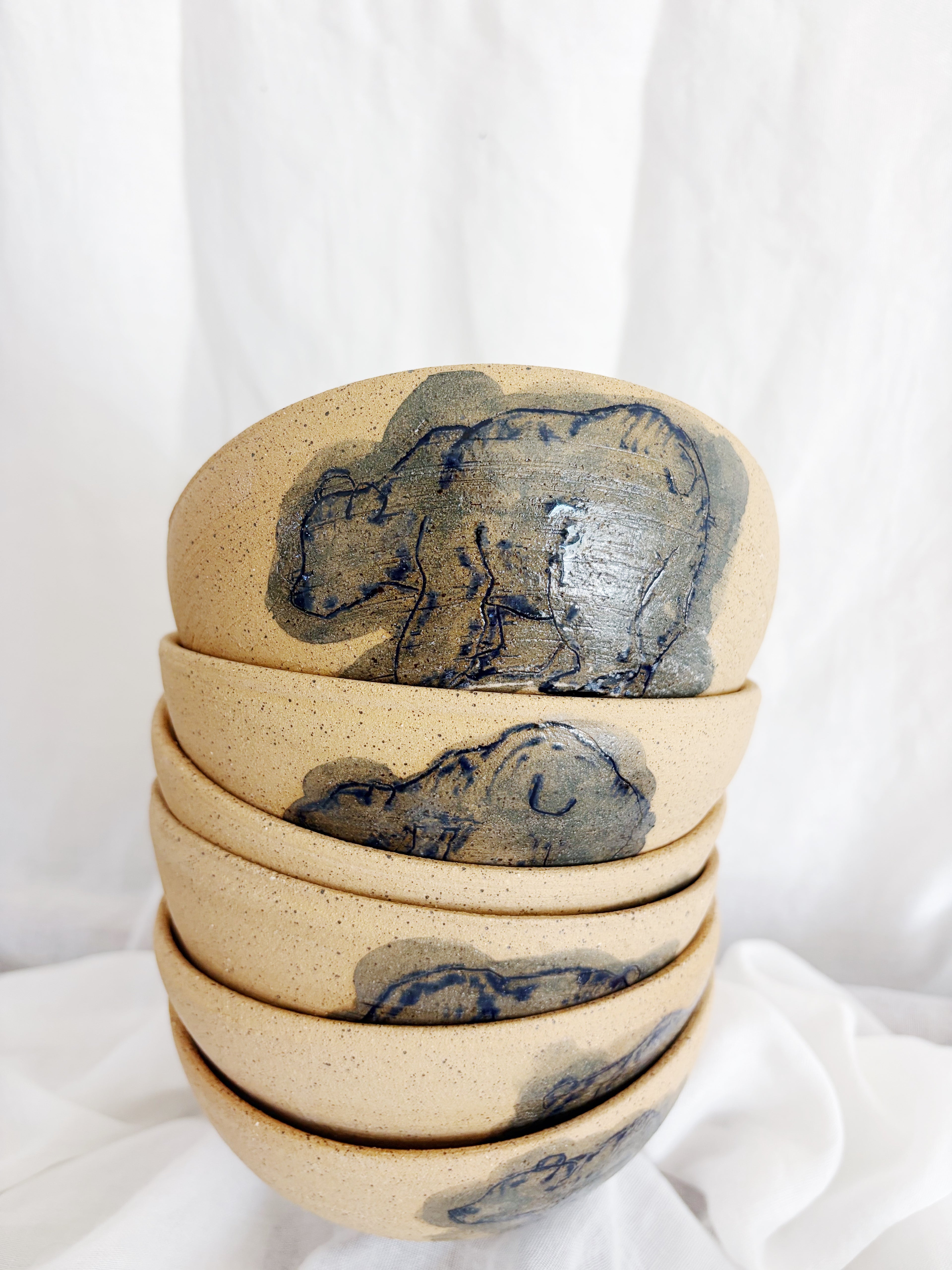 Set of Bear Bowls 604