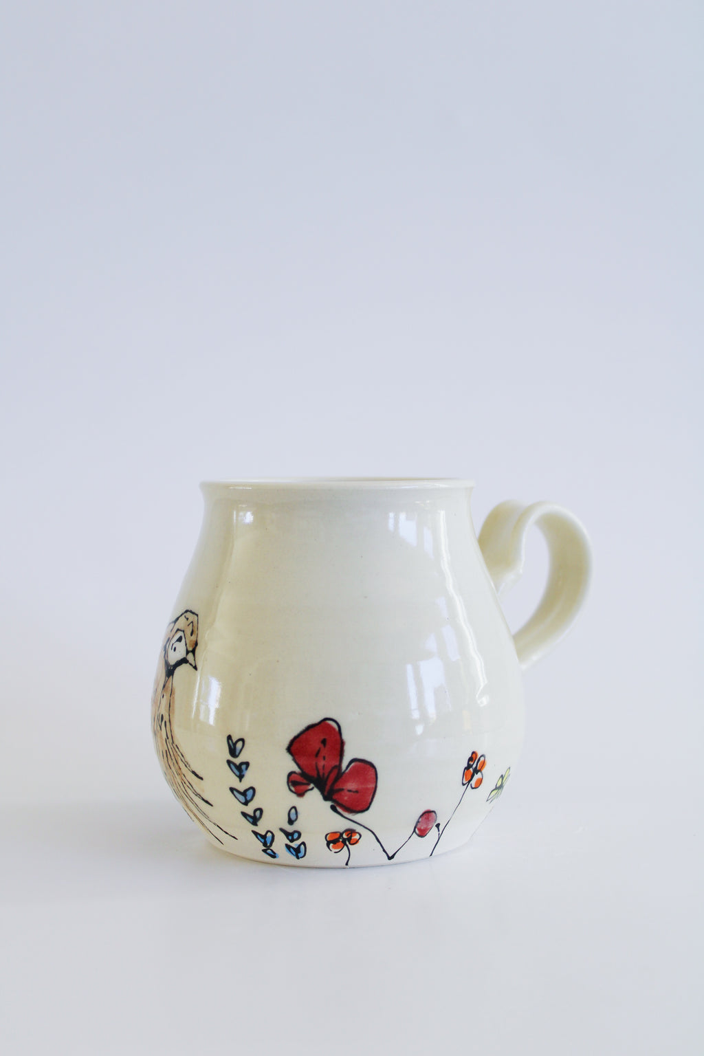 Sparrows & Wildflowers Mug 860