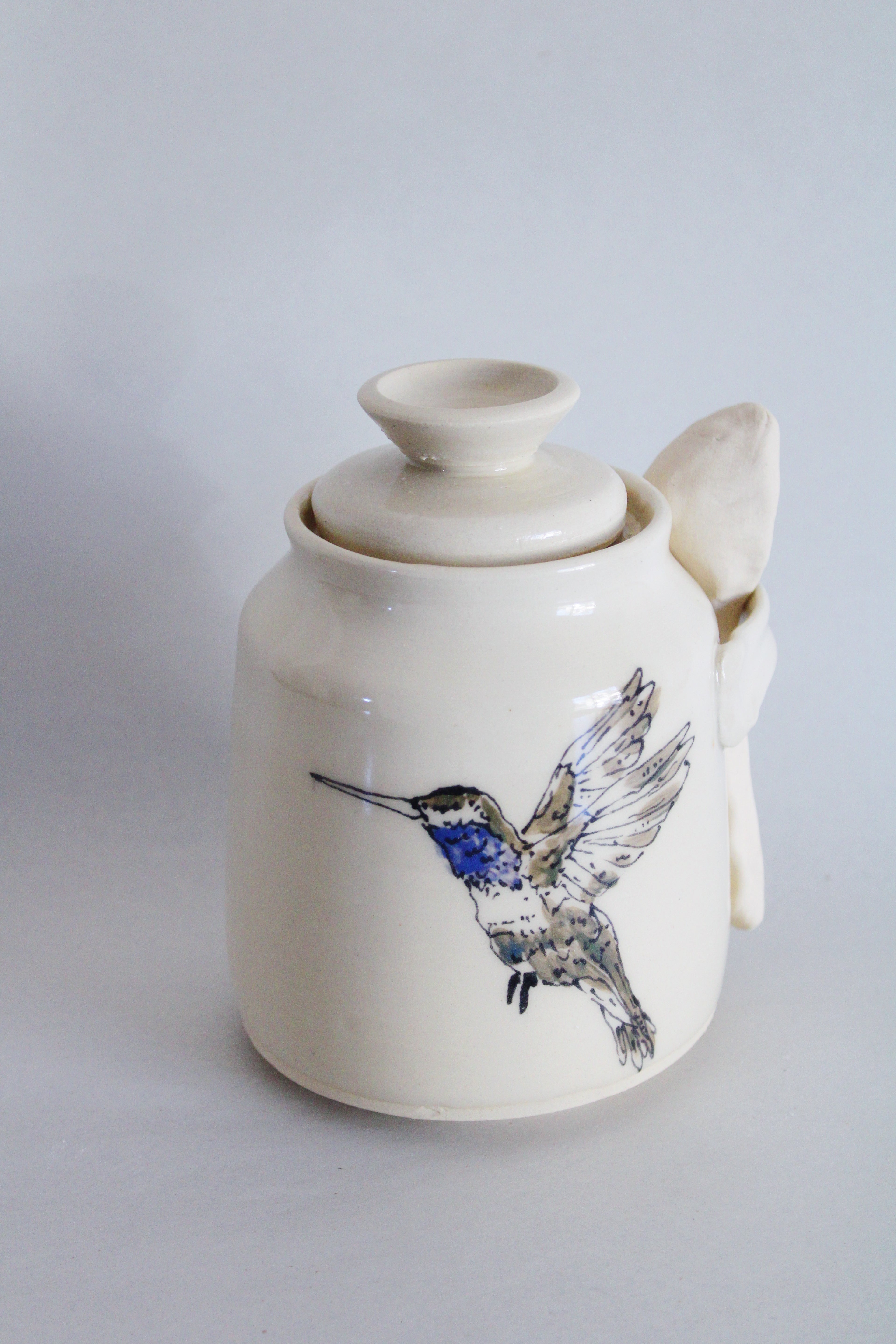 Hummingbird Sugar Jar 513