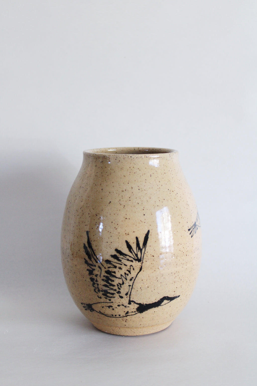 Canada Geese Vase 521