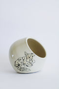Guernsey Calf Salt Cellar 824