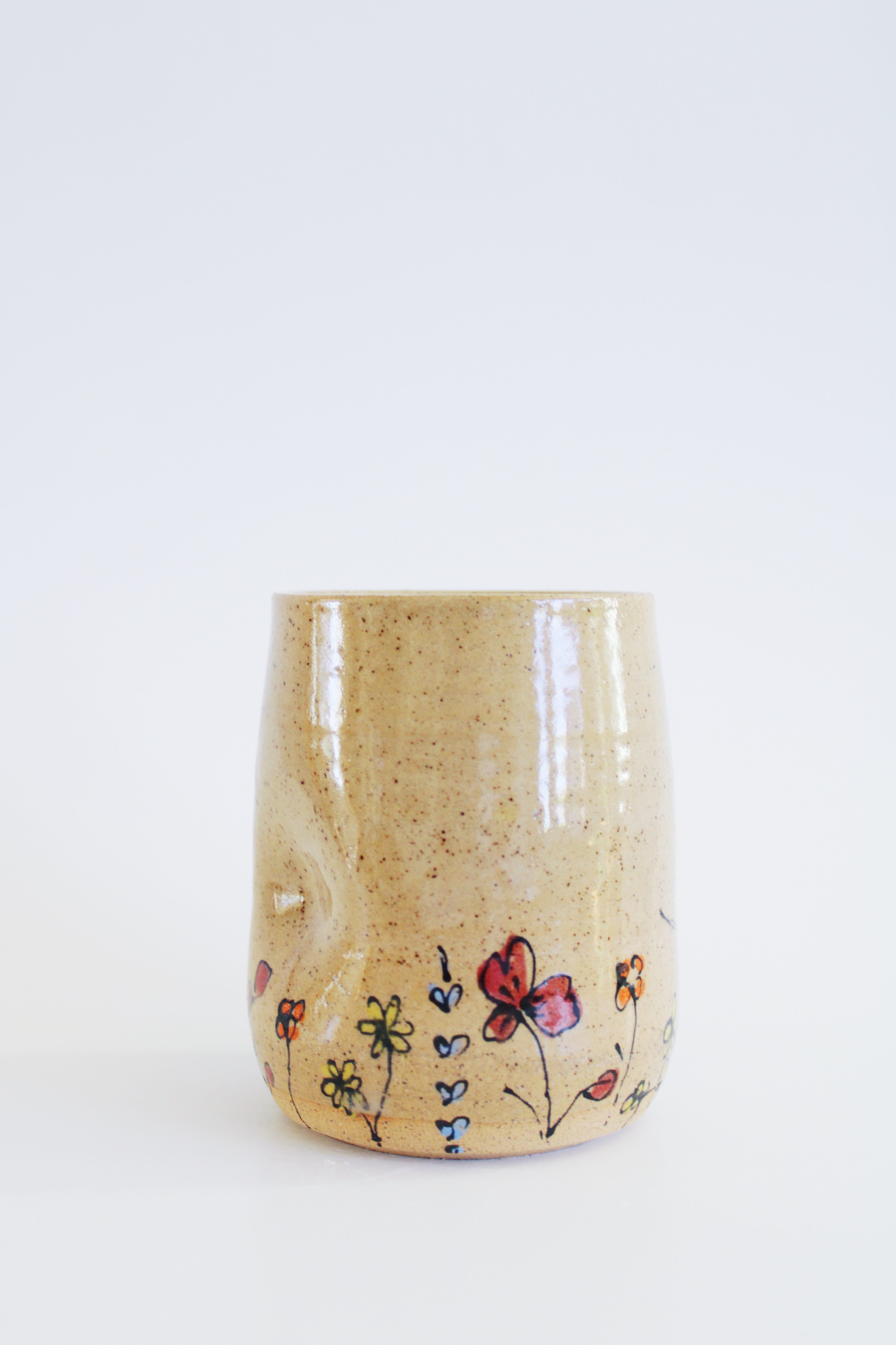 Sparrows & Wildflowers Thumbler 856