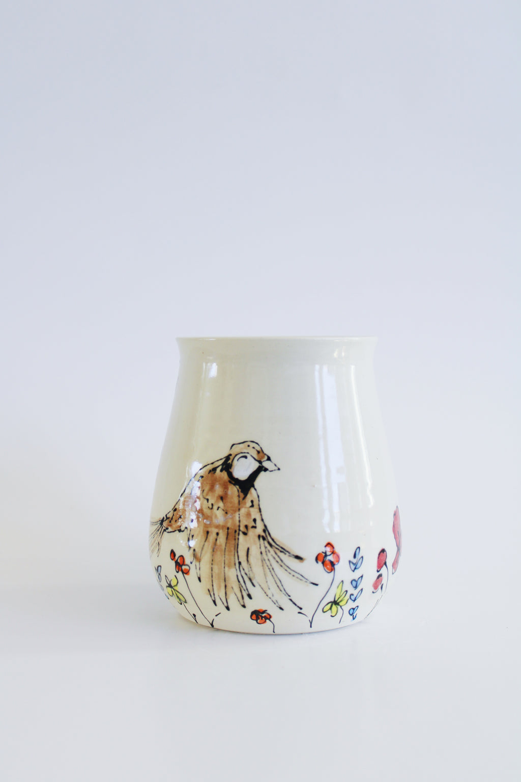 Sparrows & Wildflowers Mug 862