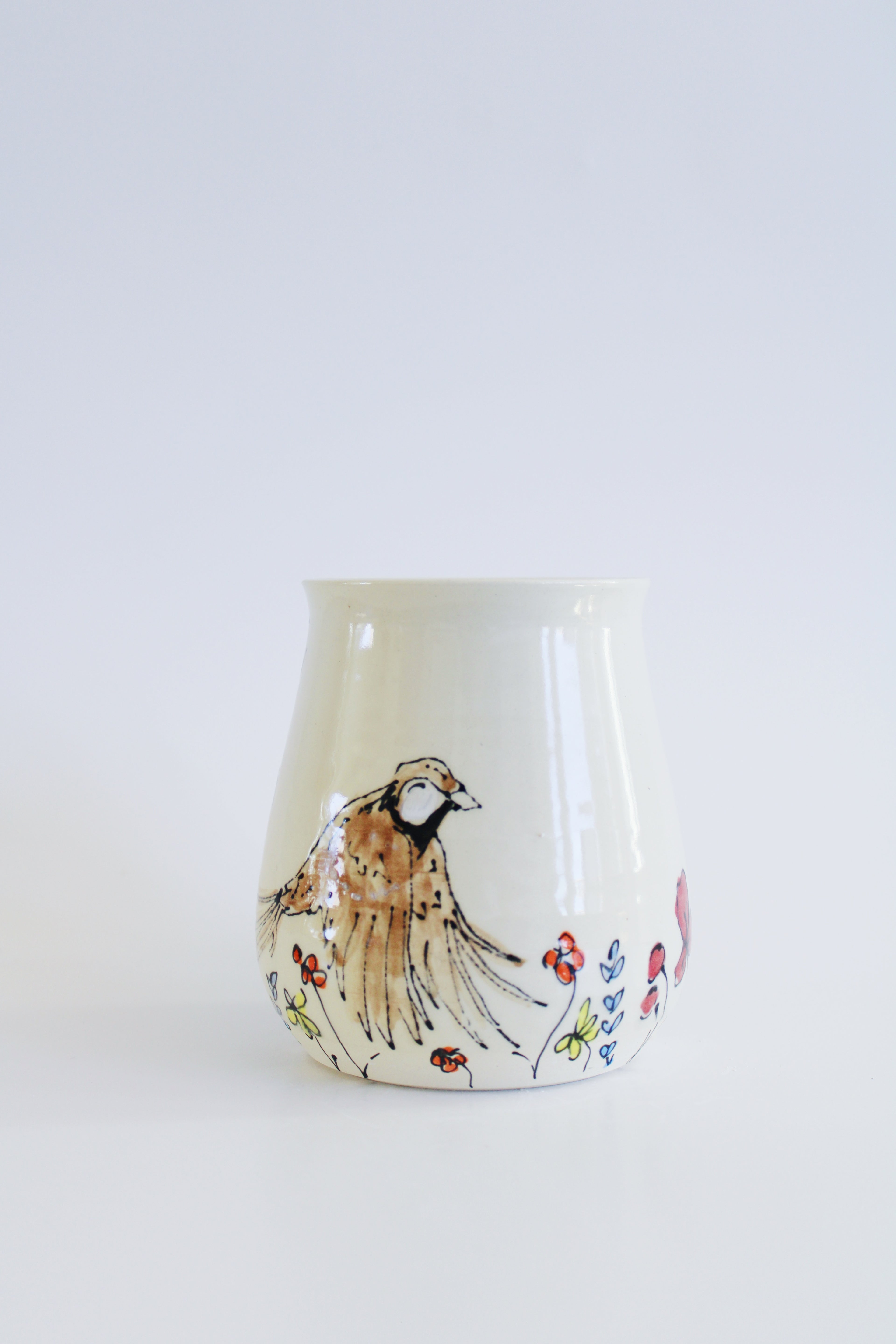 Sparrows & Wildflowers Mug 862