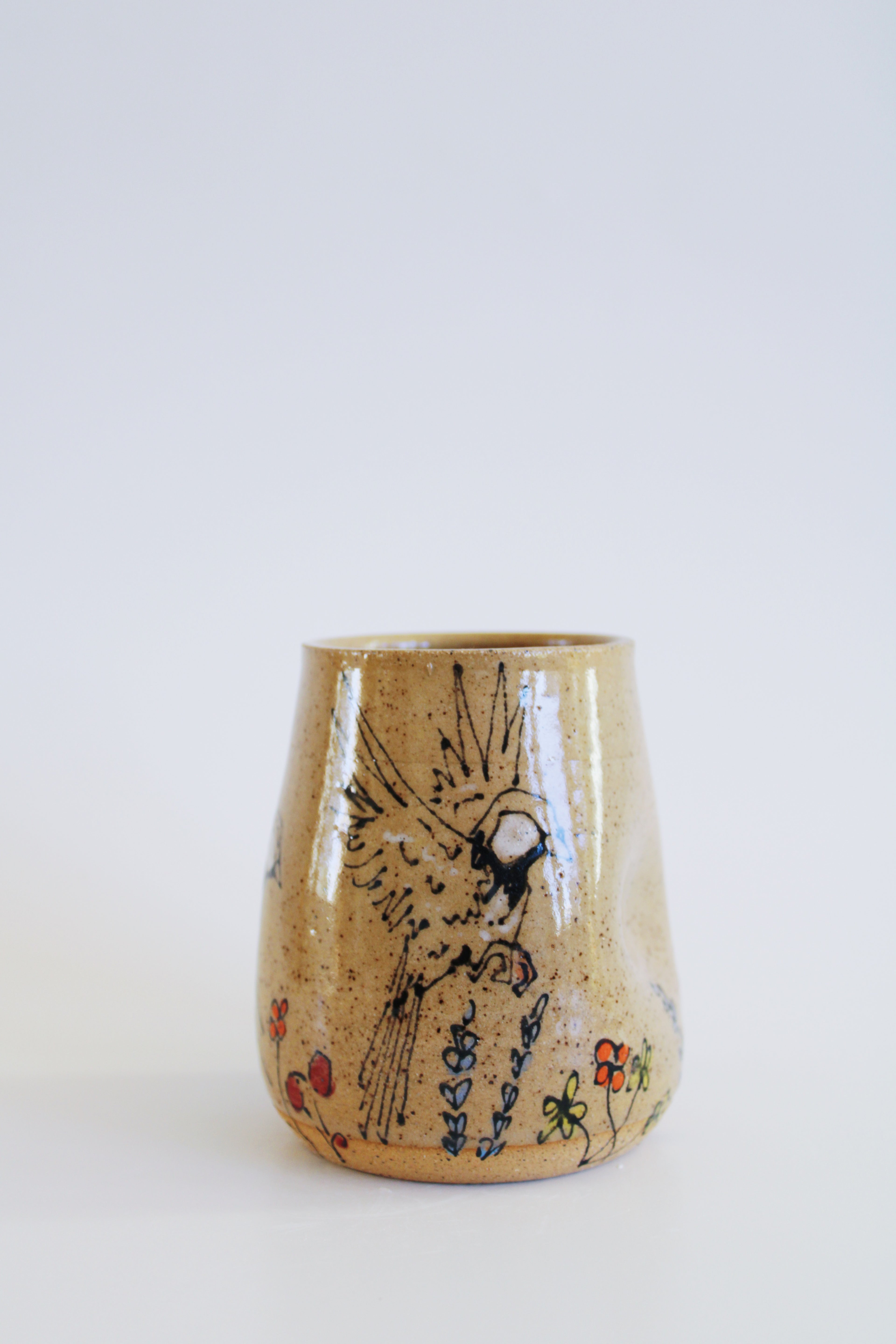 Sparrows & Wildflowers Thumbler 855