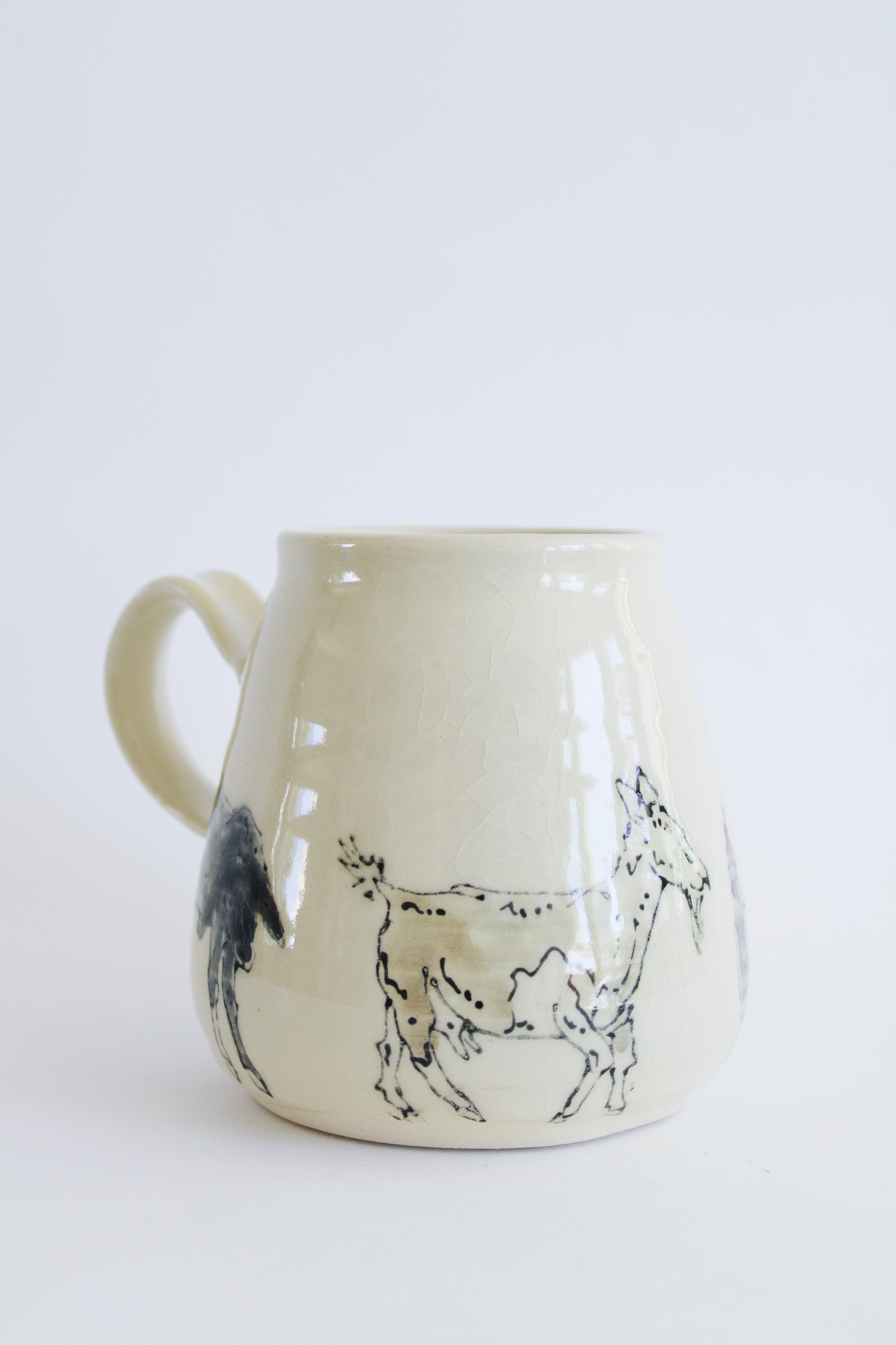 Goat and Chicken Mug 789