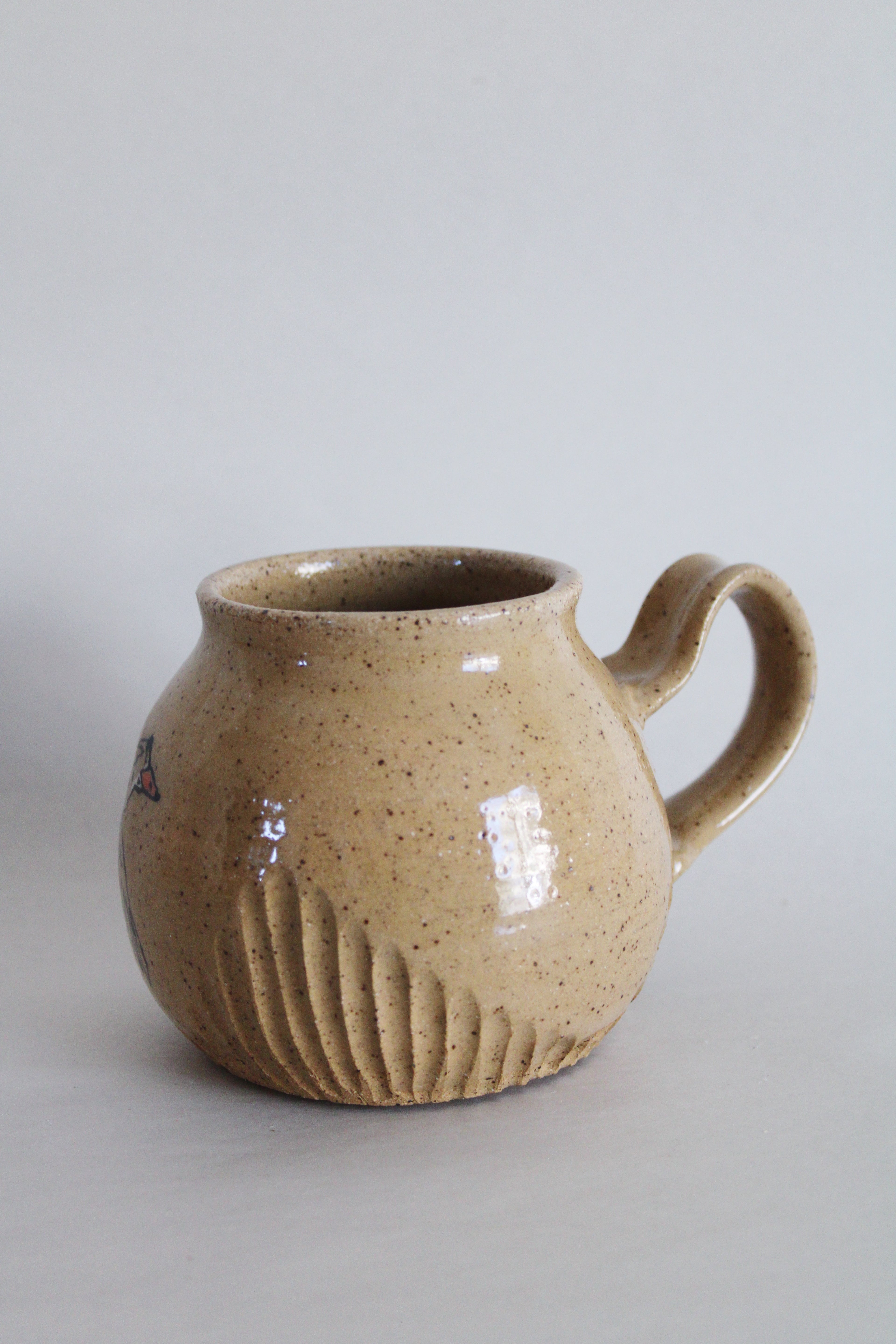 Textured Wood Duck Mug 527