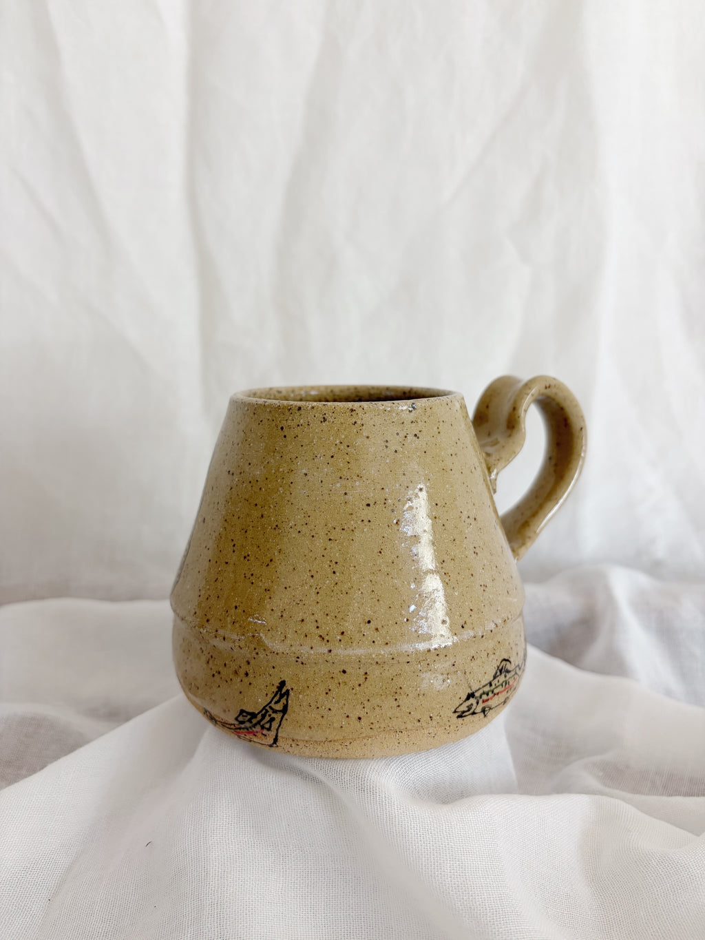 Bear and Trout Mug