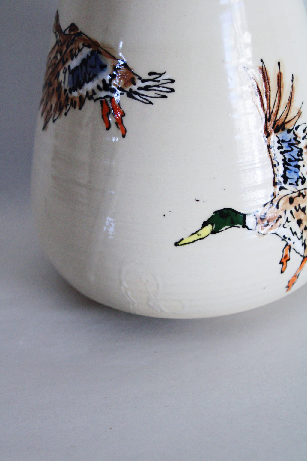 DISCOUNTED Mallard Duck Vase 519