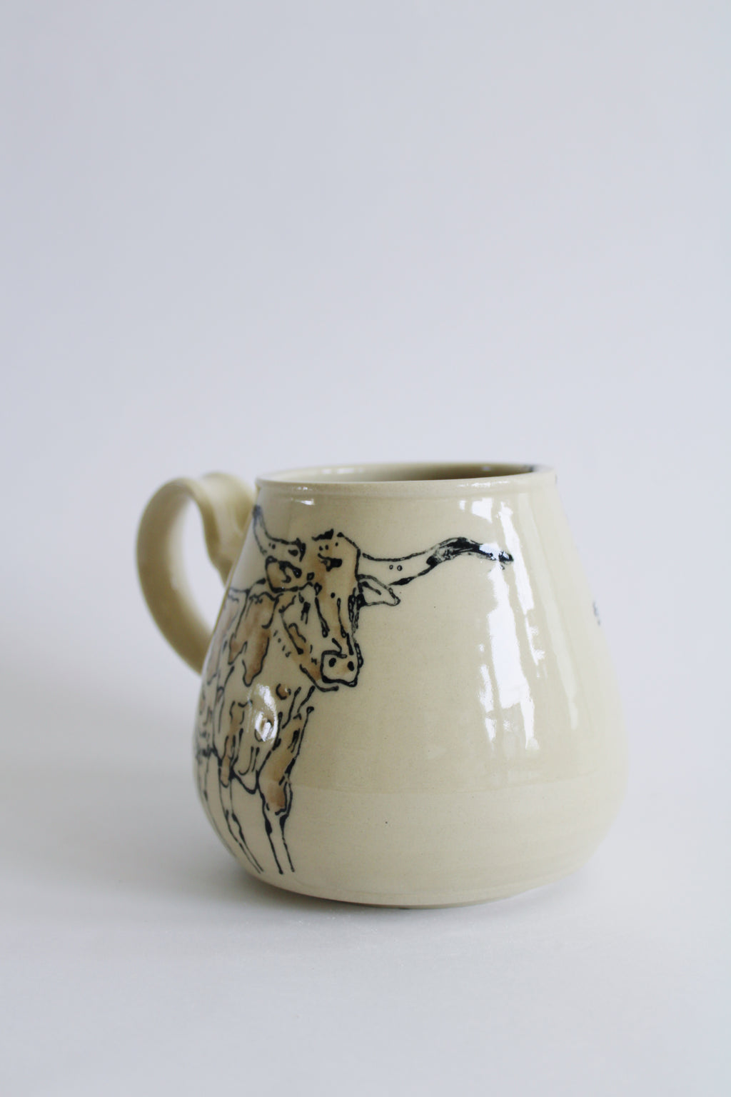 Longhorn and Eagle Mug 705