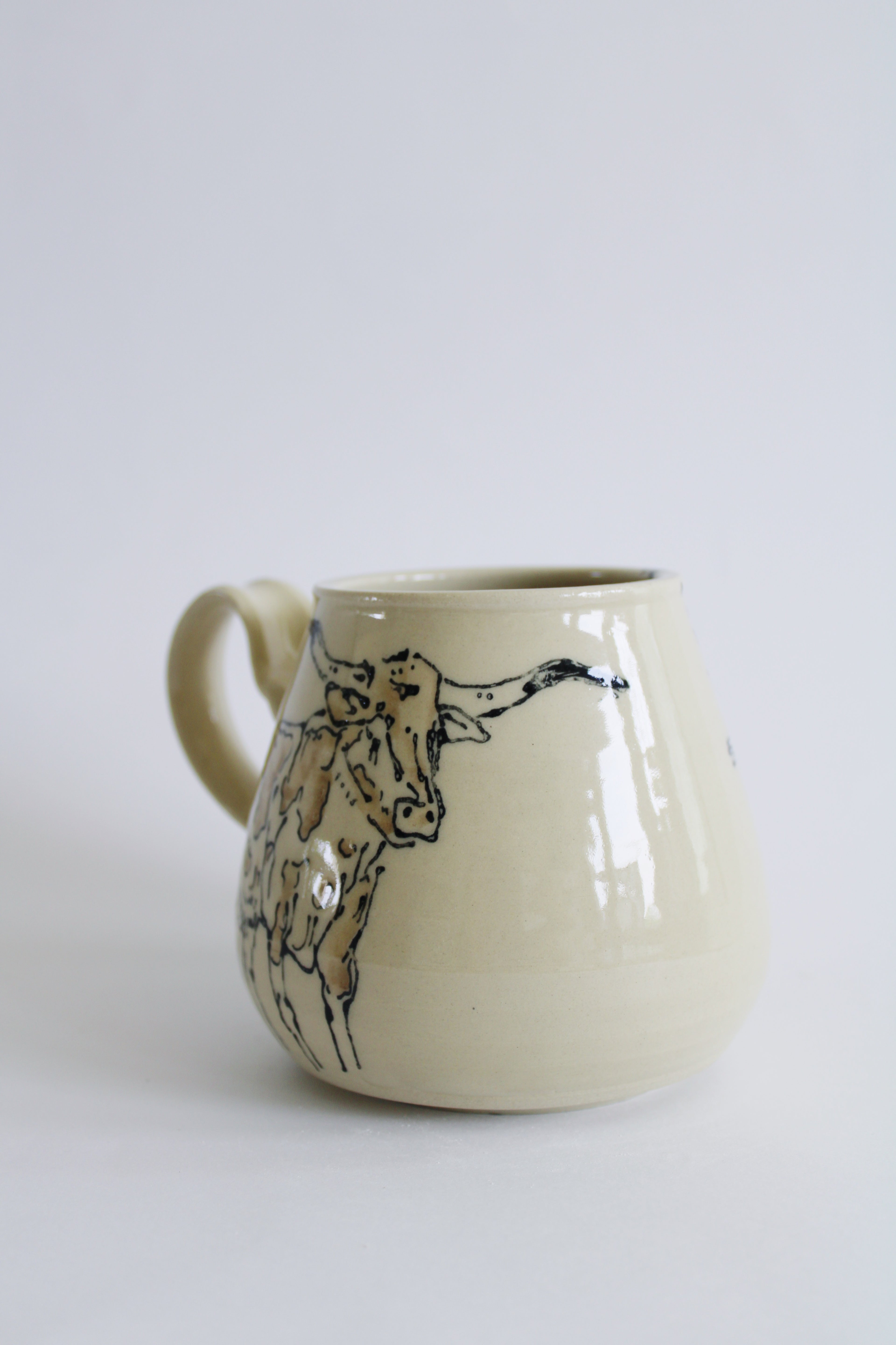 Longhorn and Eagle Mug 705