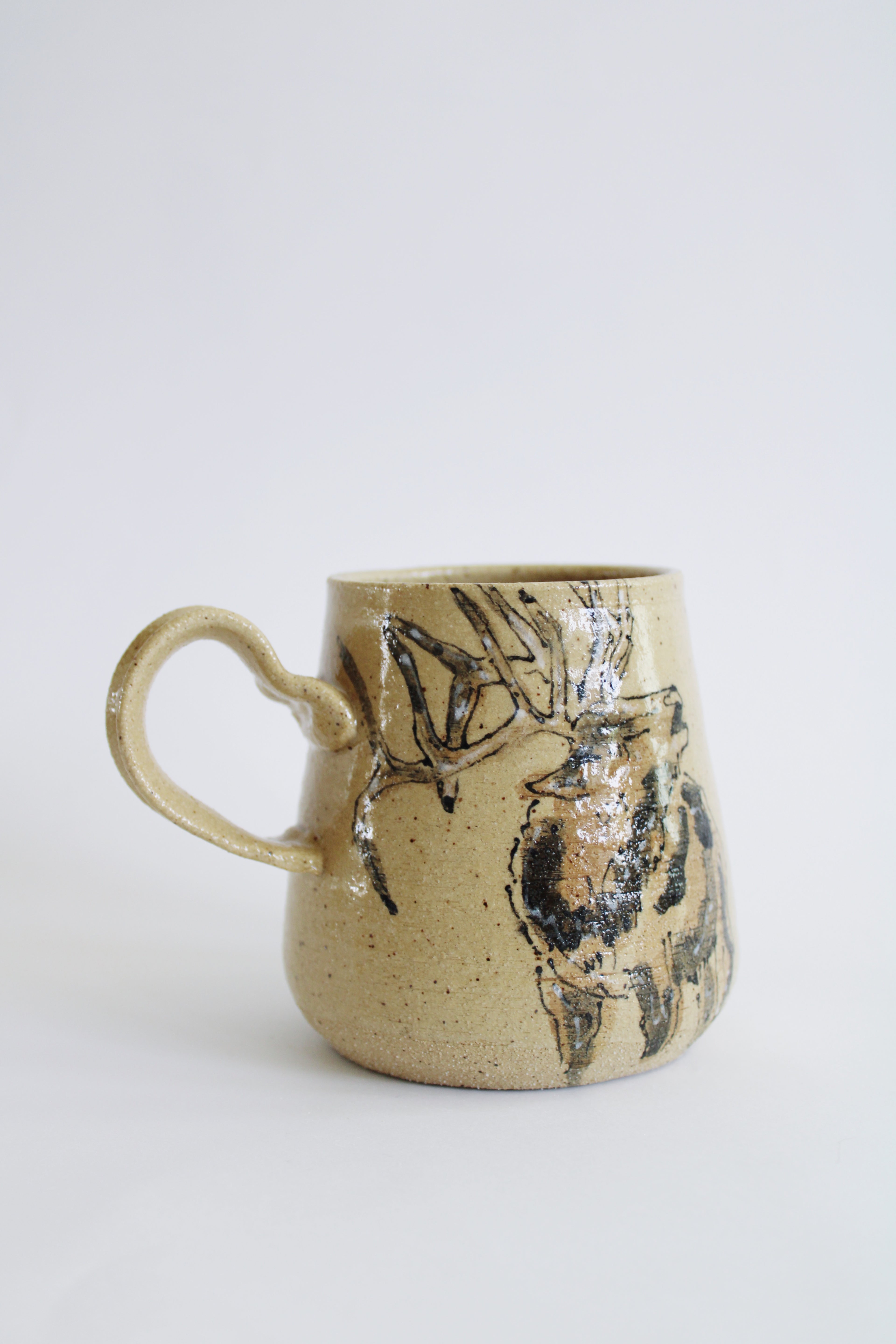 Elk and Eagle Mug 666