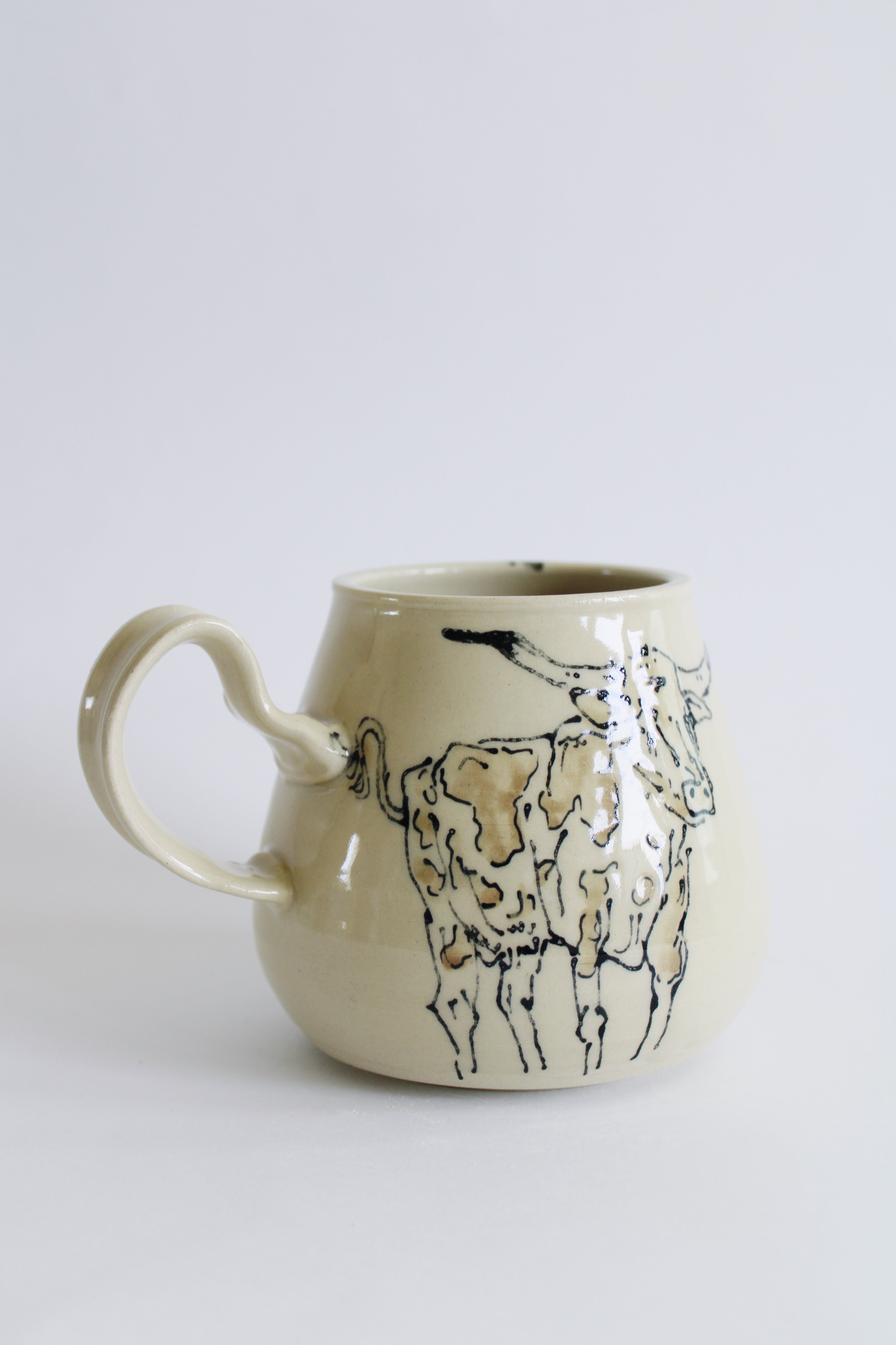 Longhorn and Eagle Mug 705