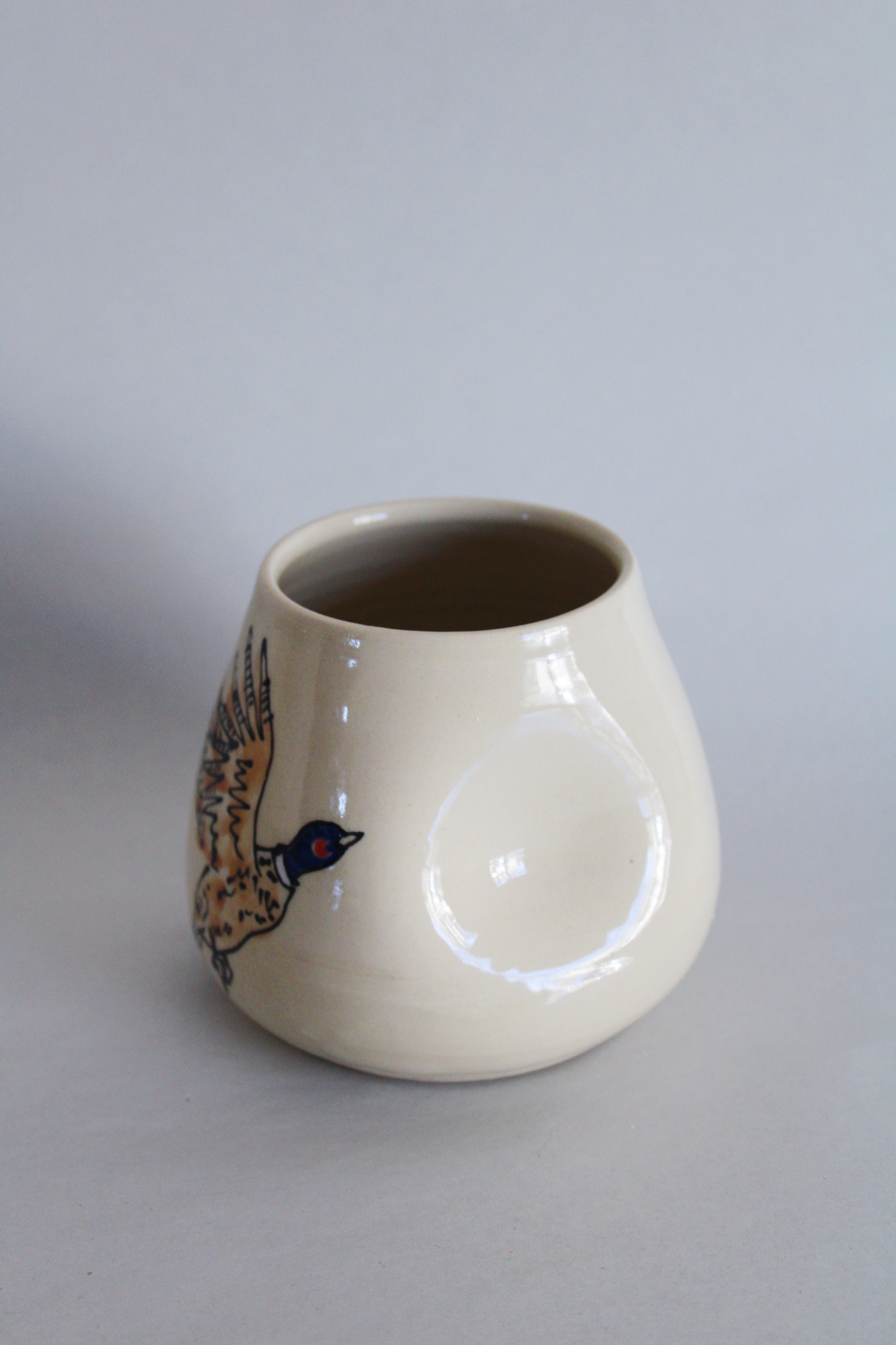 DISCOUNTED Ring-Necked Pheasant Thumbler 531