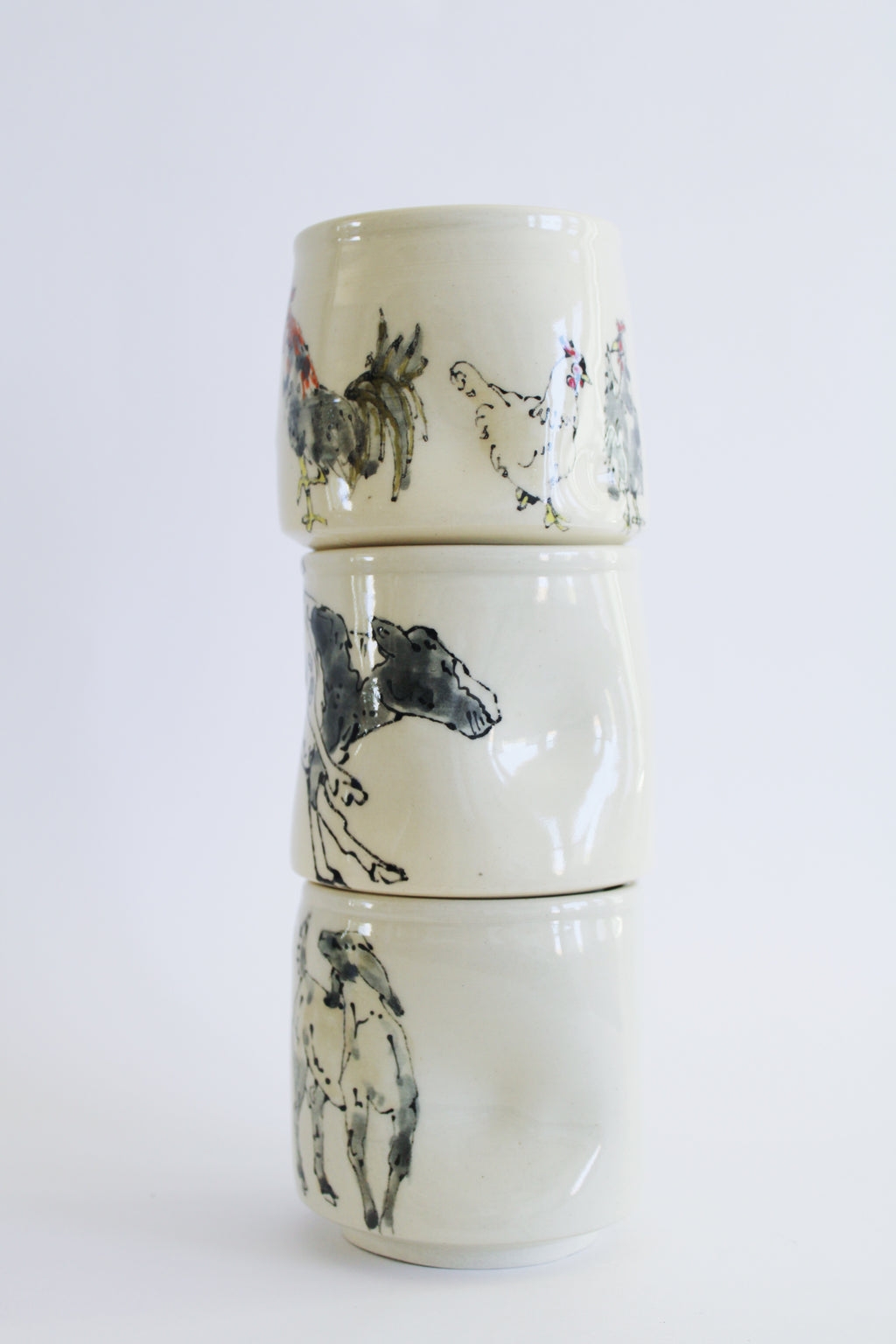 Stacking Barnyard Crumple Cup Set 760