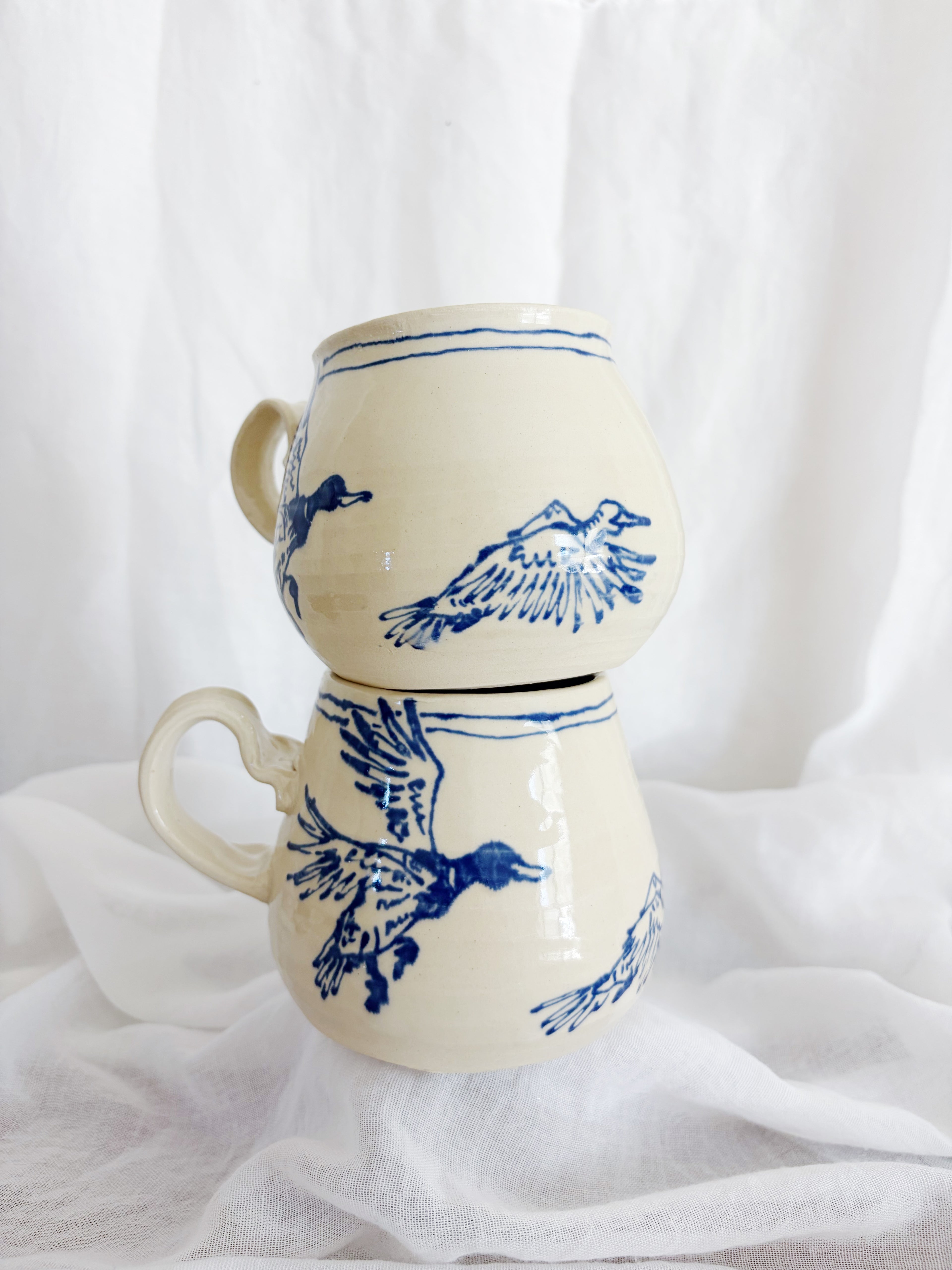 Pair of Classic Mallard Mugs
