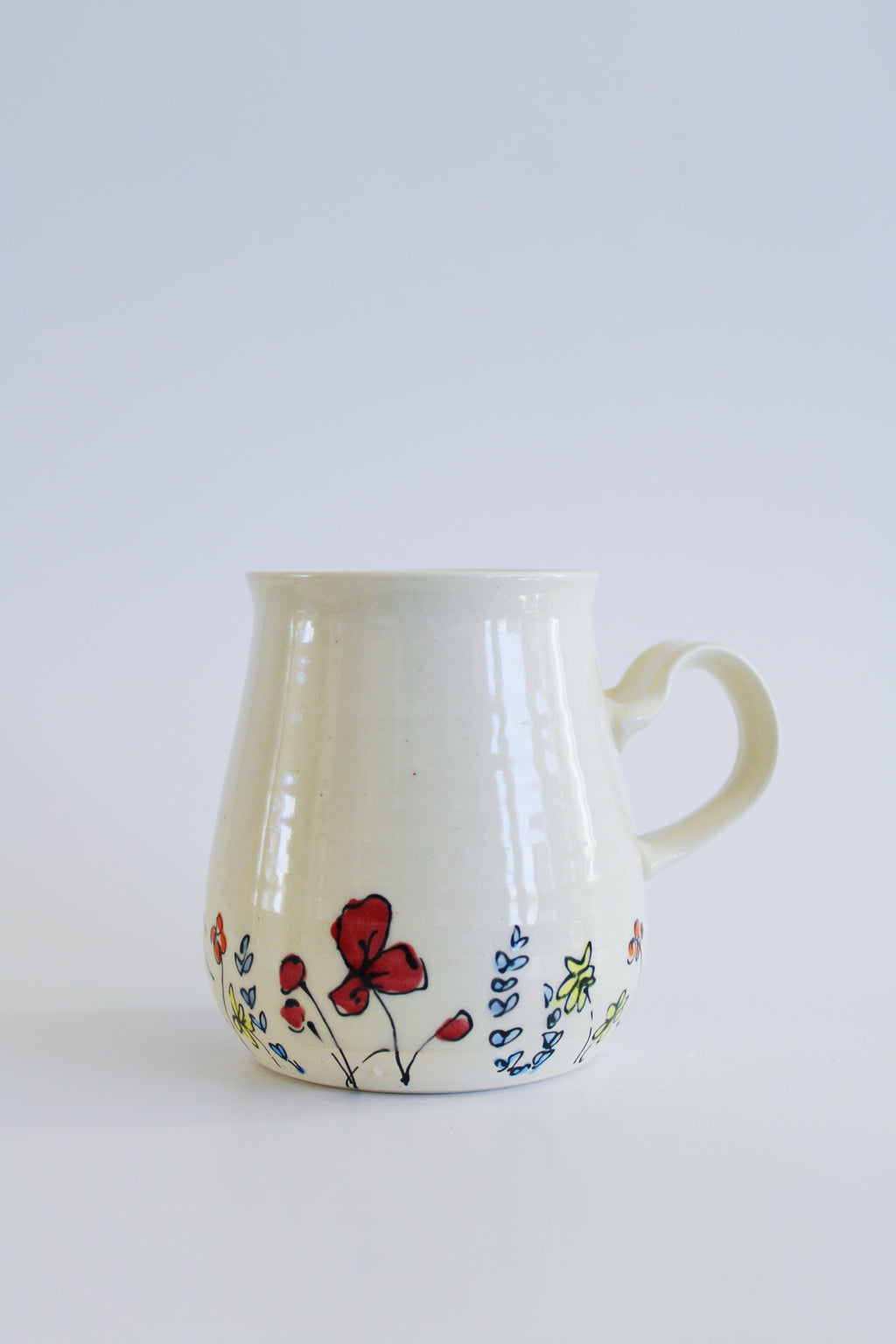 Sparrows & Wildflowers Mug 862
