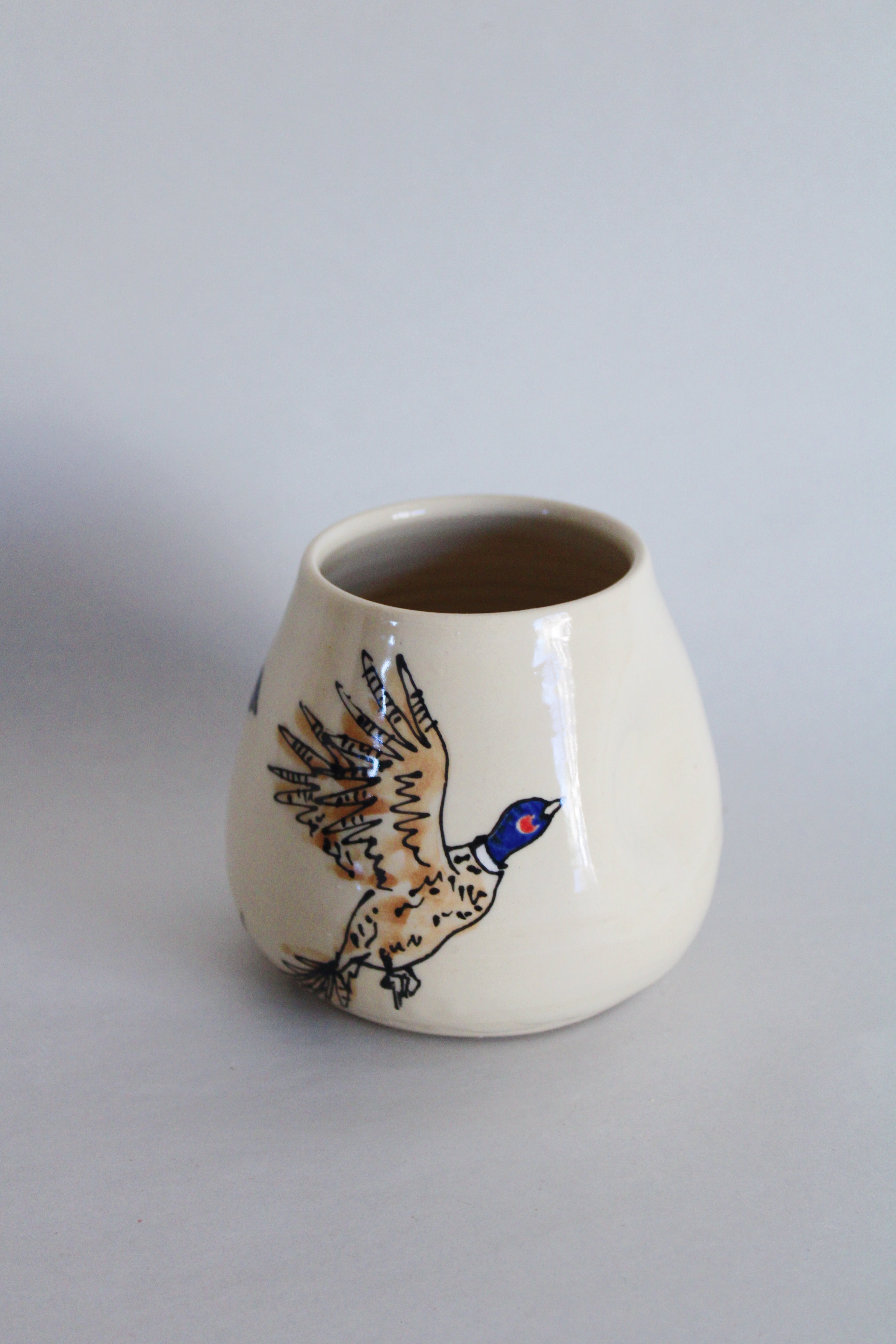 DISCOUNTED Ring-Necked Pheasant Thumbler 531