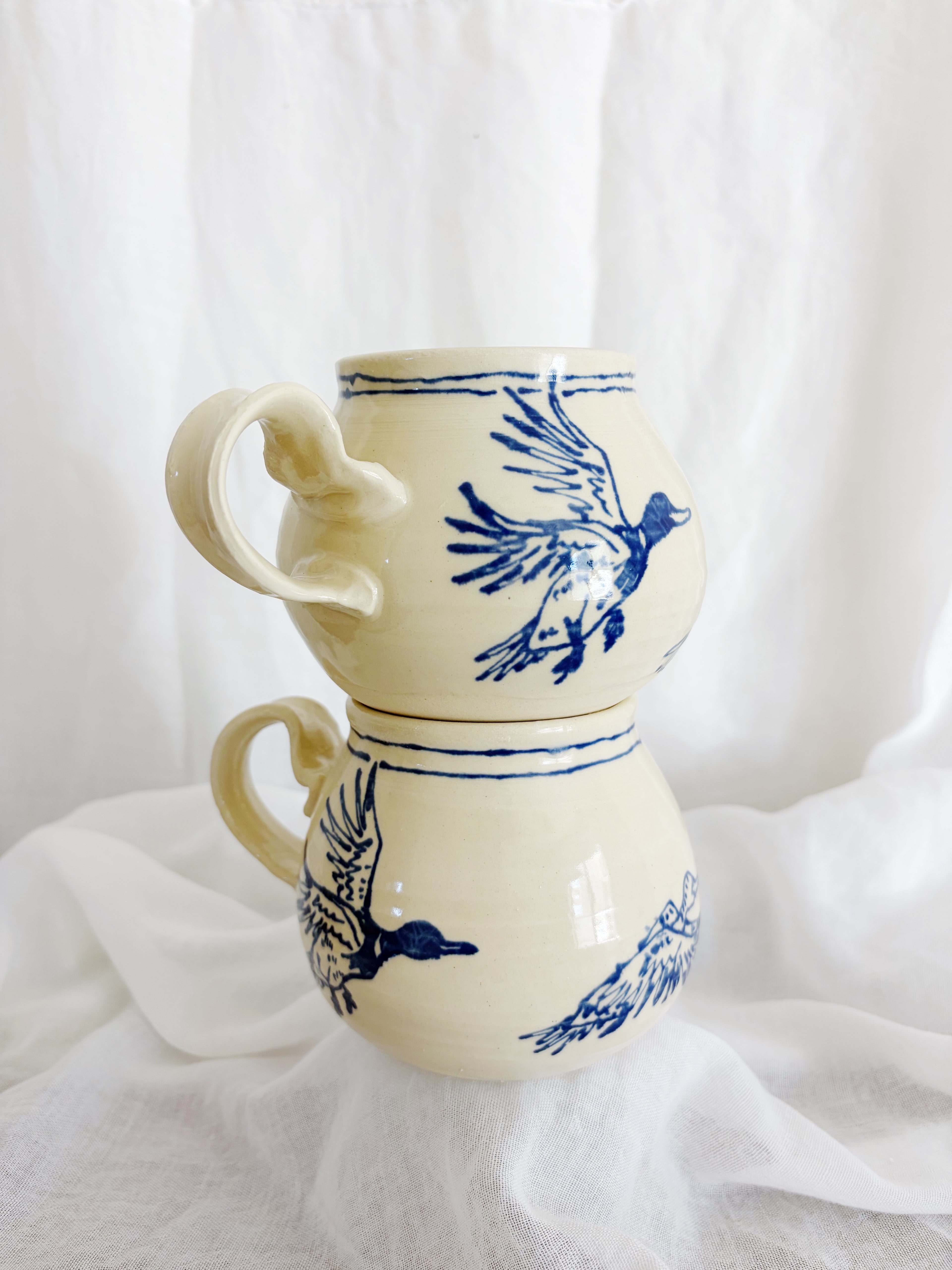 Pair of Classic Mallard Mugs