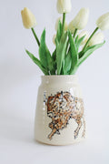 Bison and Eagle Vase 687