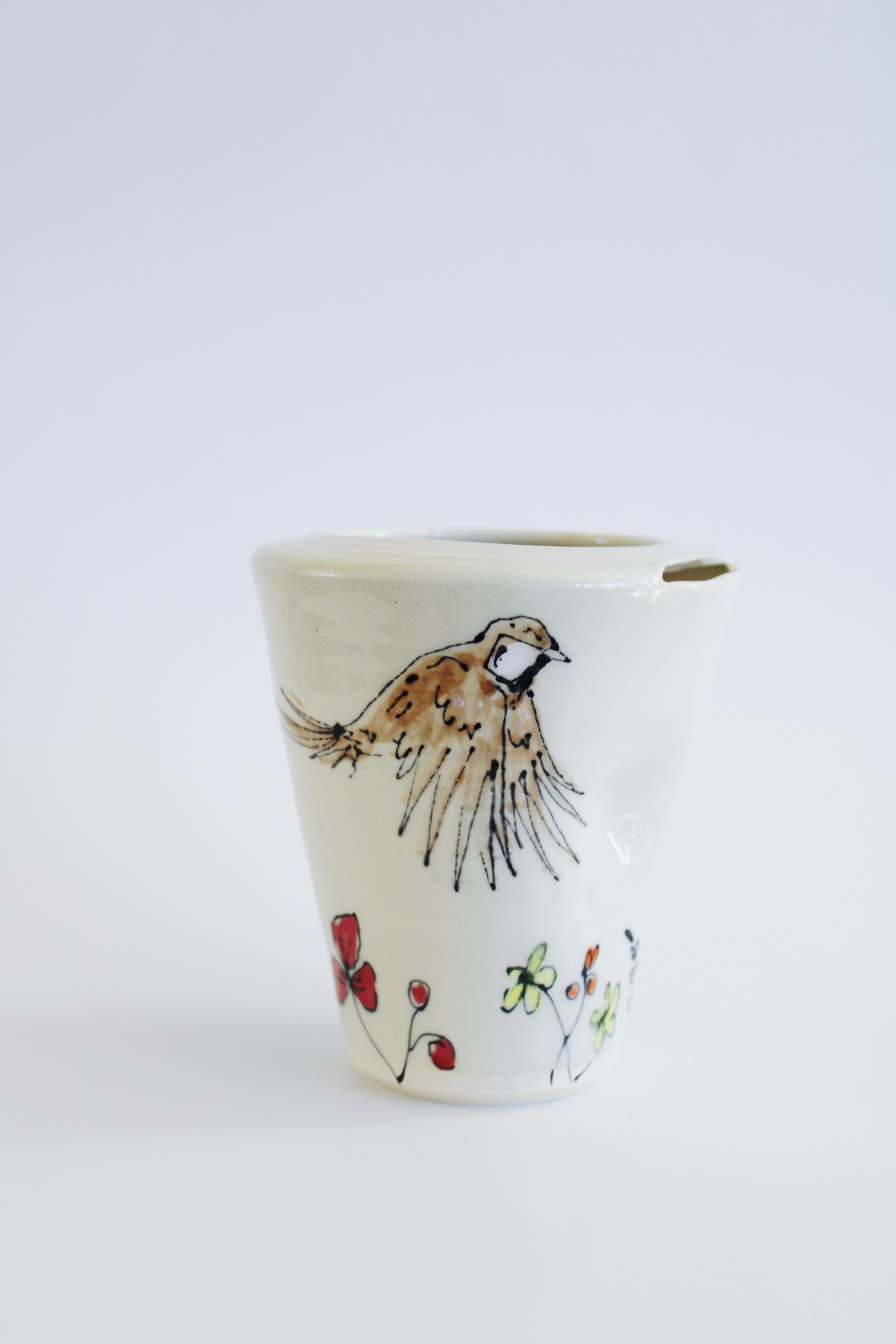 Sparrows & Wildflowers Tapered Traveler 863