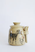 Goat and Chicken Jar 807