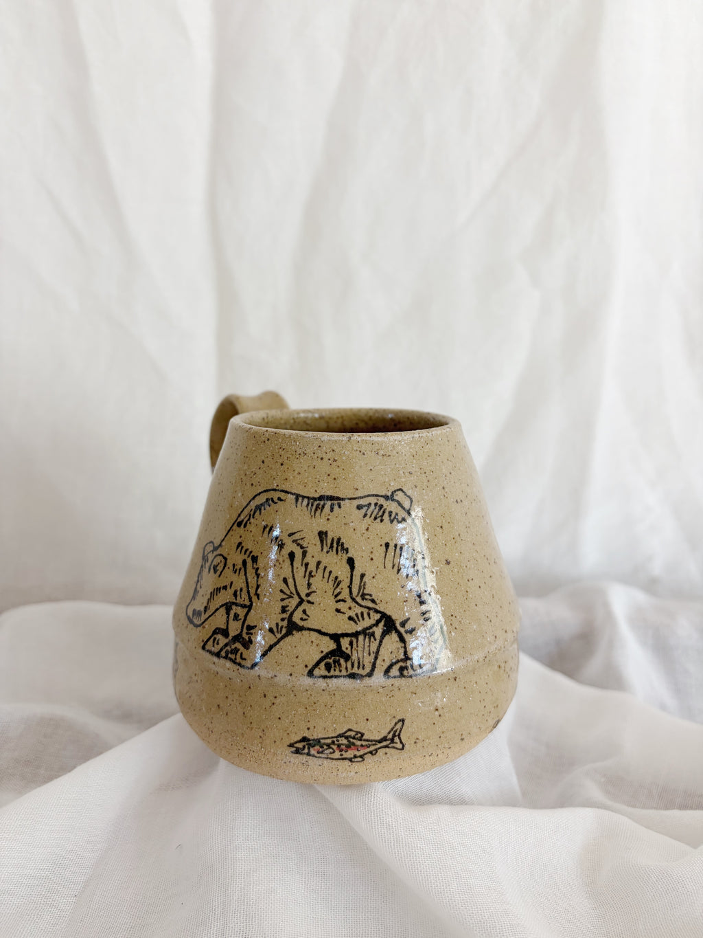 Bear and Trout Mug