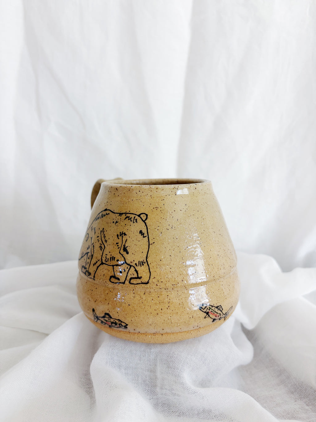 Bear and Trout Mug