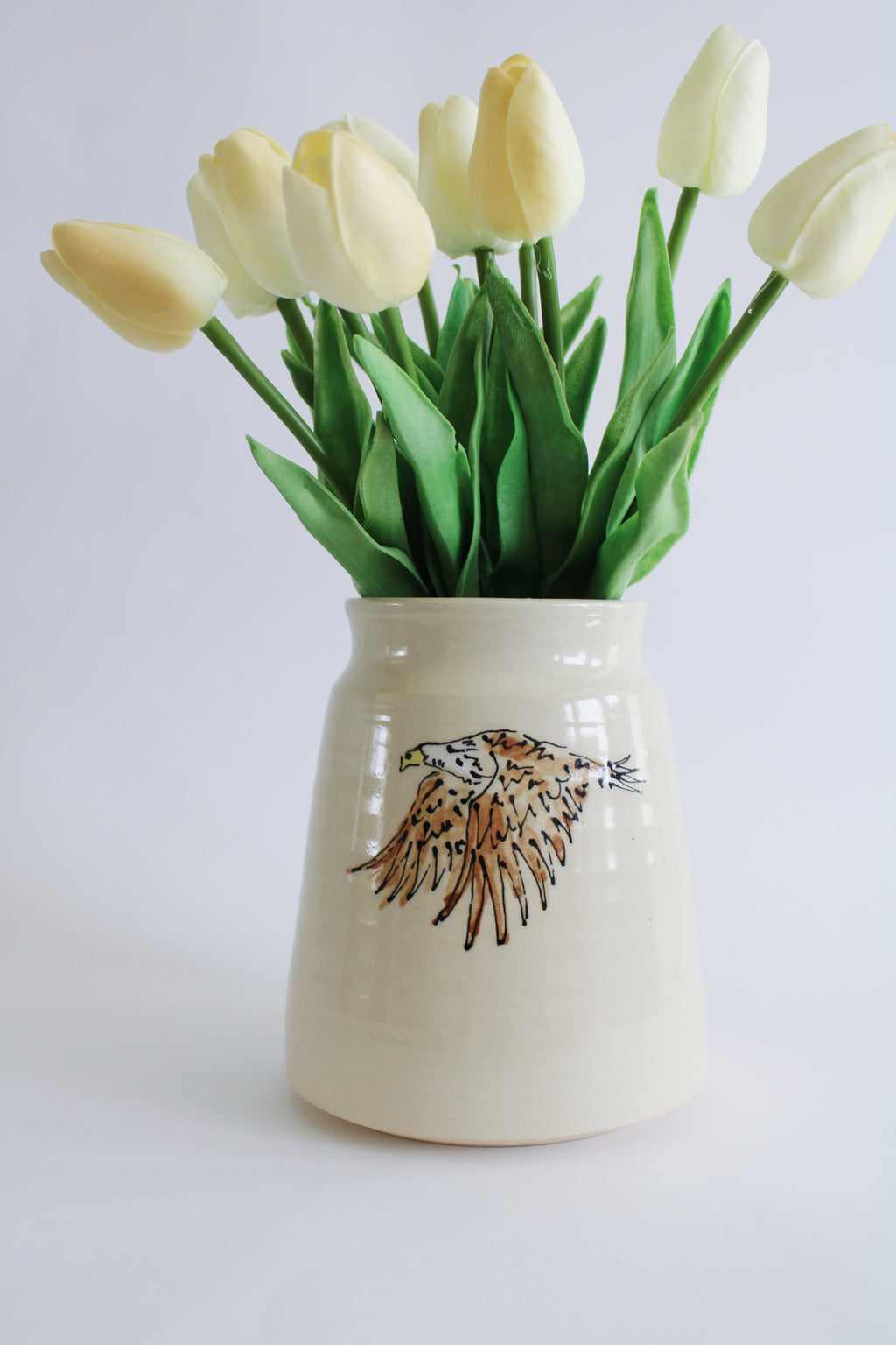 Bison and Eagle Vase 687