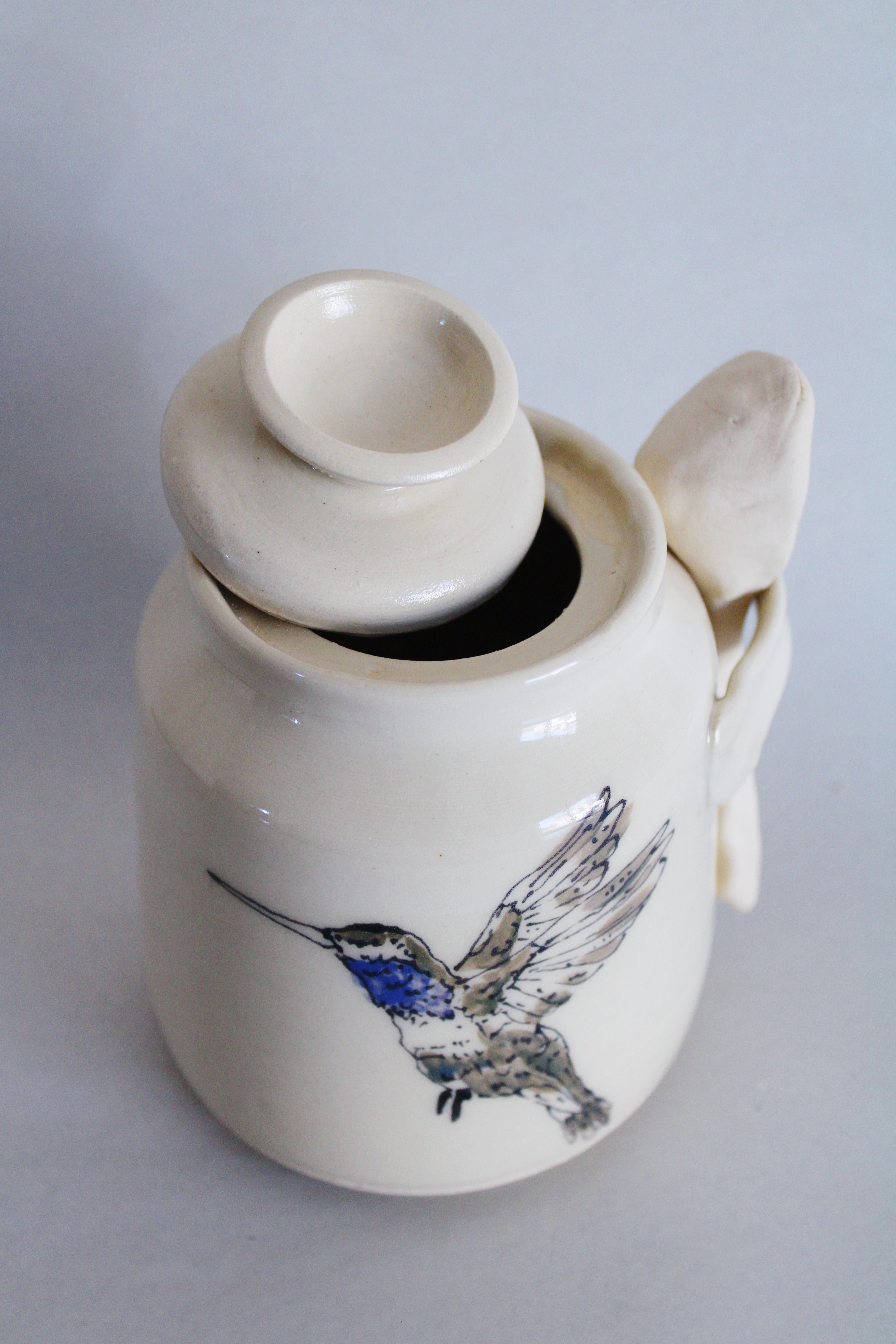 Hummingbird Sugar Jar 513
