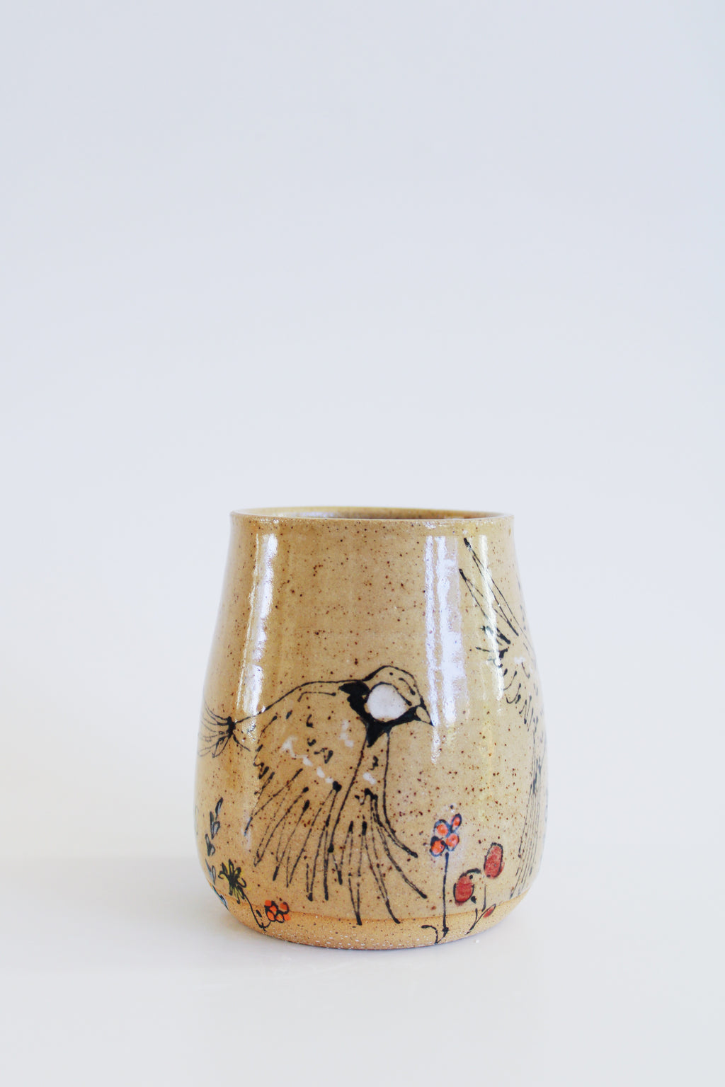 Sparrows & Wildflowers Thumbler 855