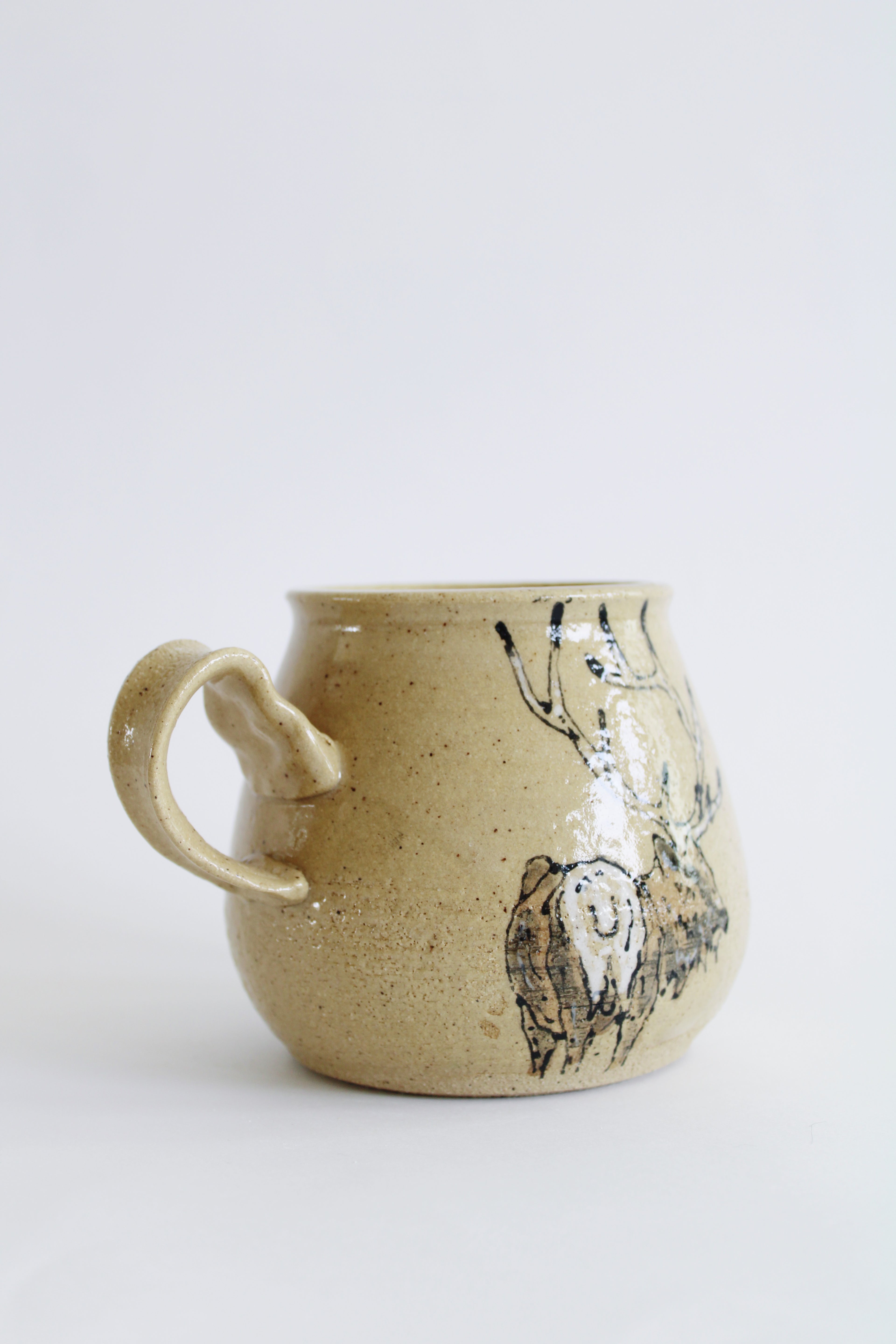 Elk and Eagle Mug 665