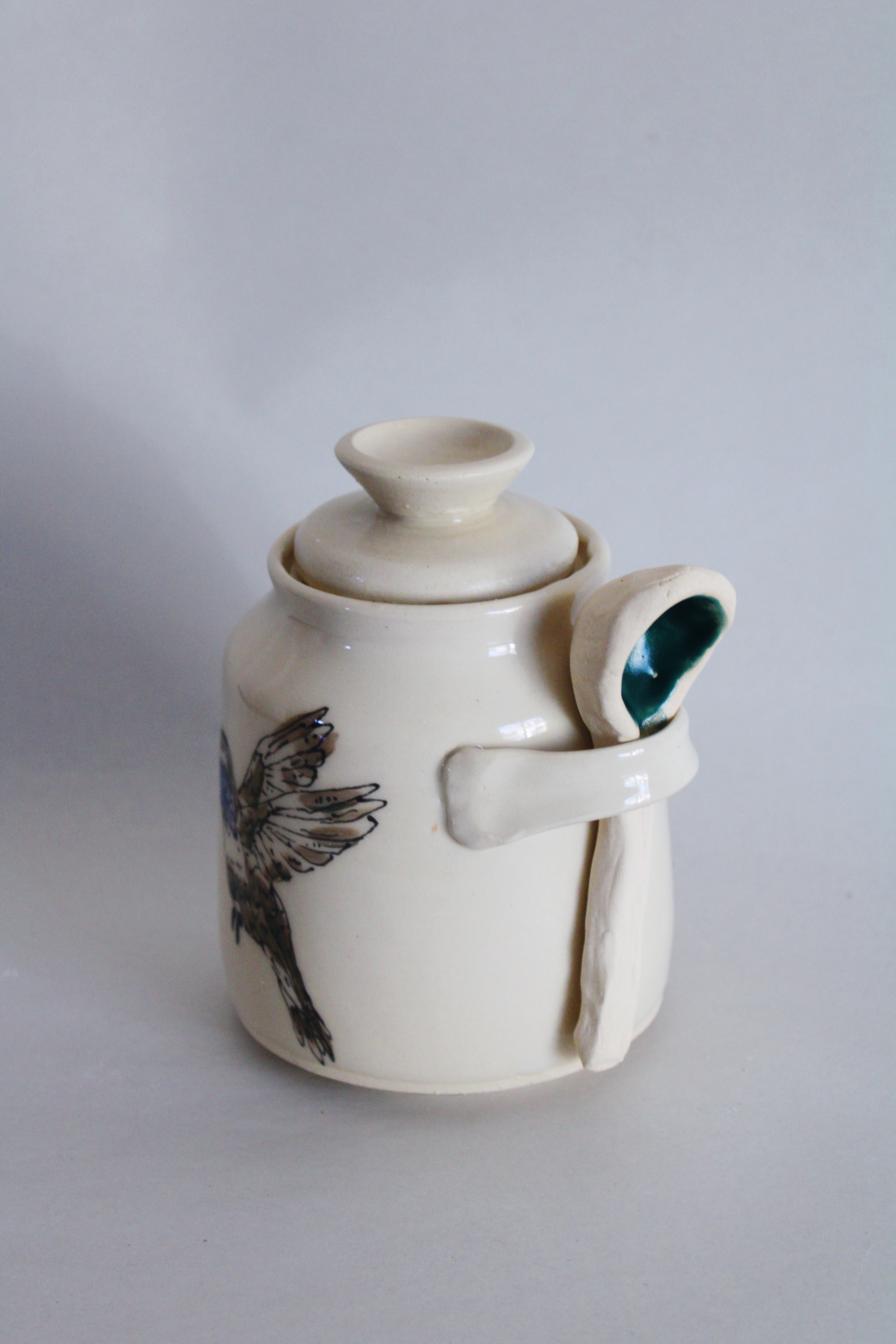 Hummingbird Sugar Jar 513