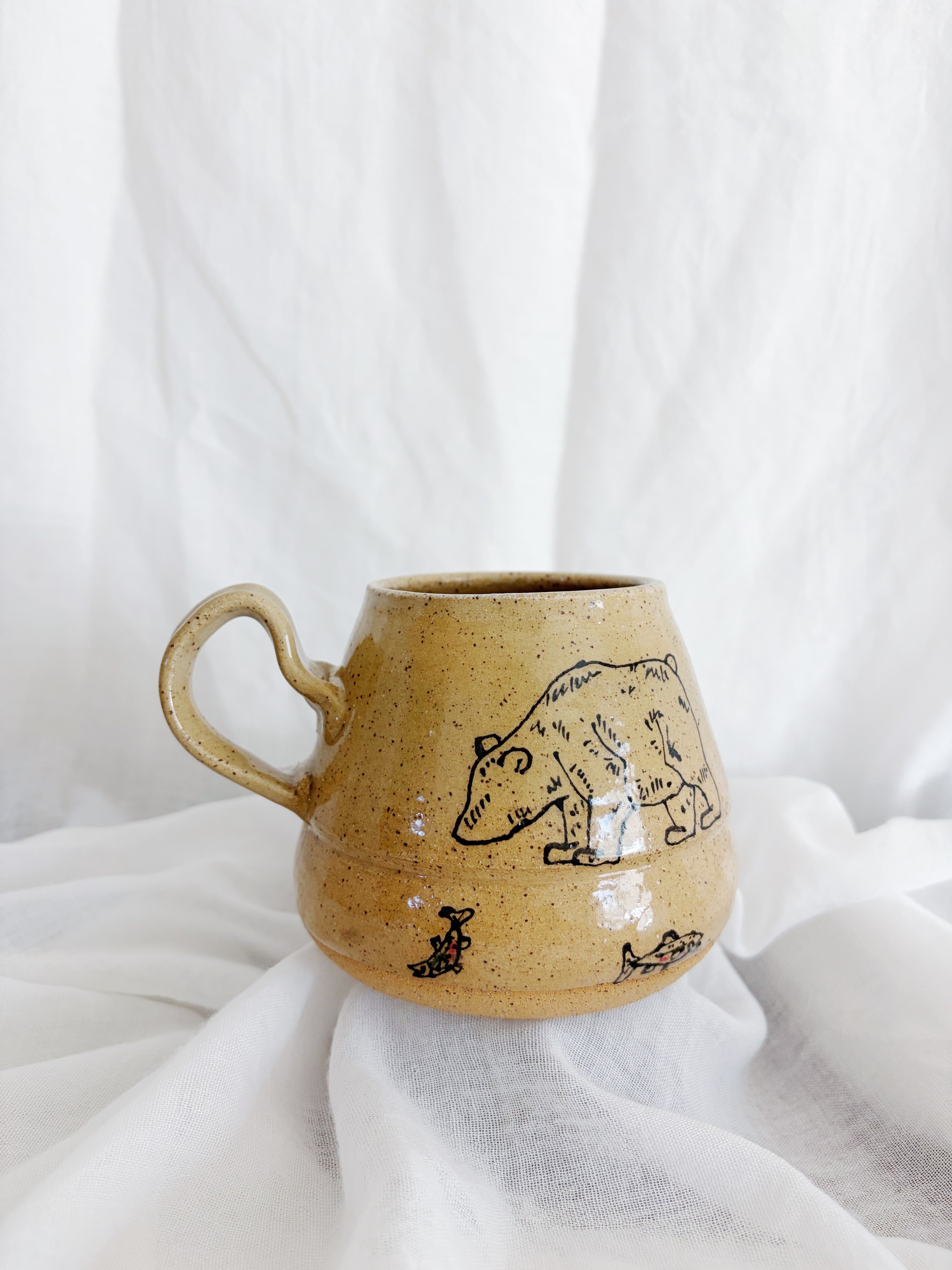 Bear and Trout Mug