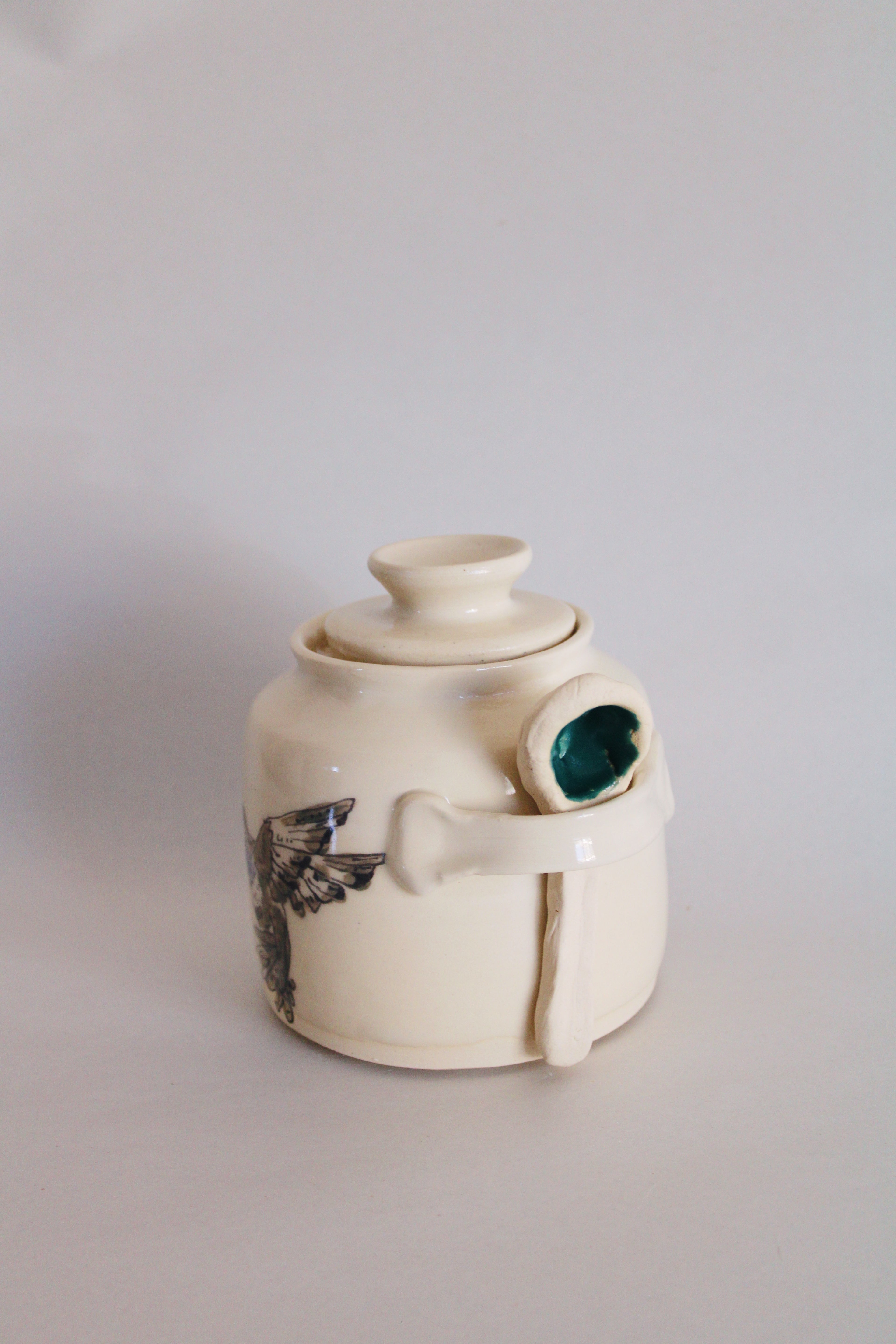 Hummingbird Sugar Jar 514