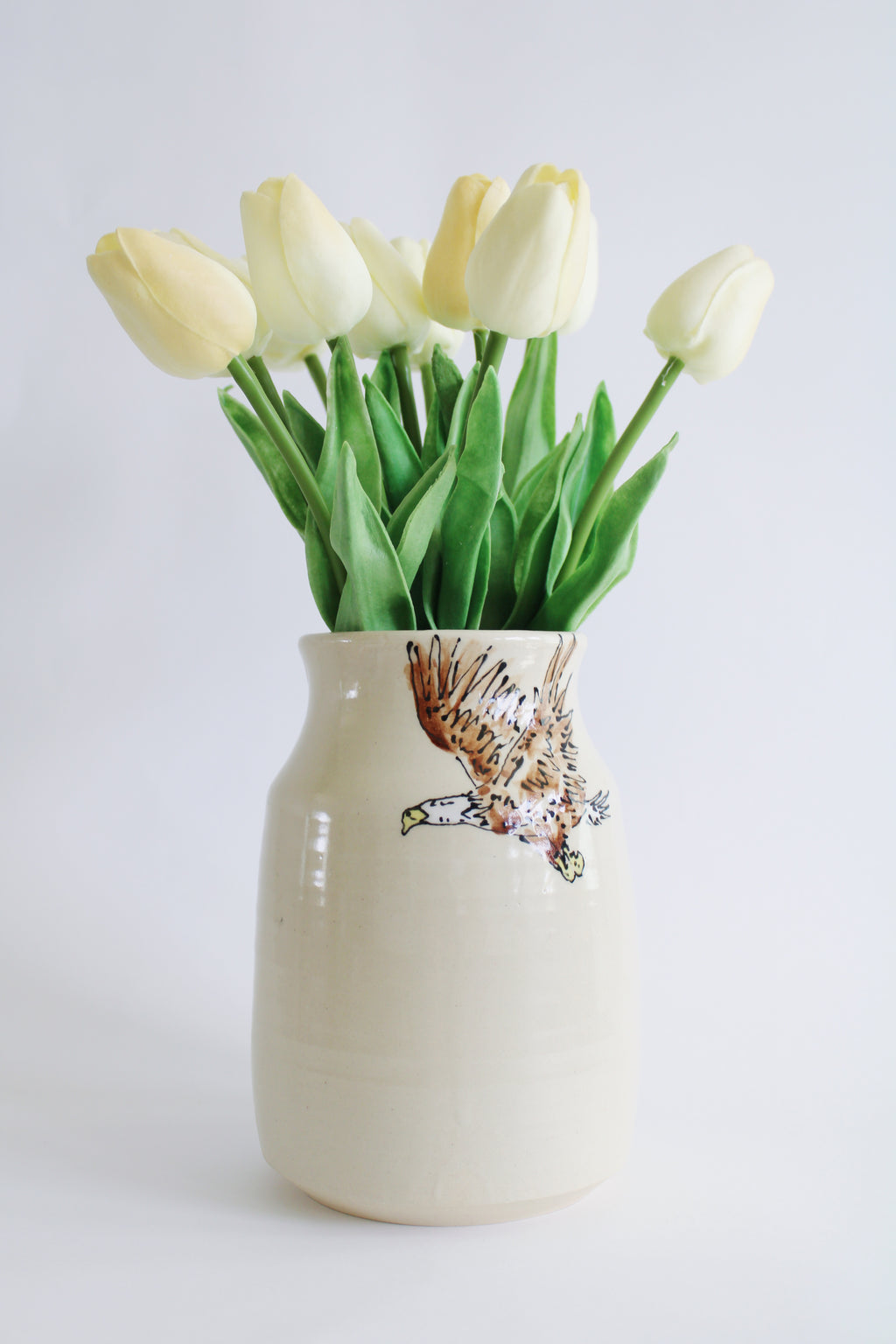 Bison and Eagle Vase 683
