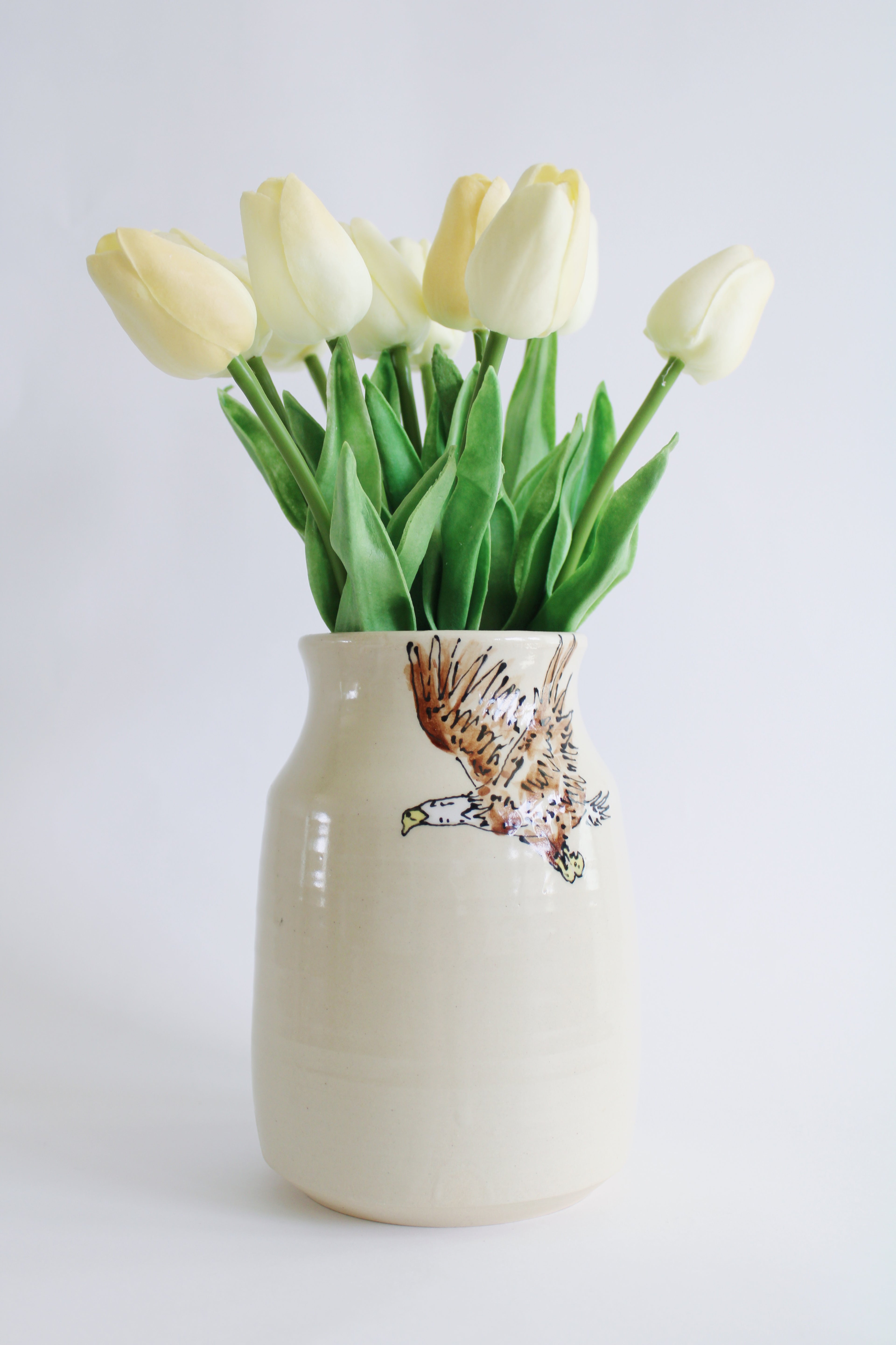 Bison and Eagle Vase 683