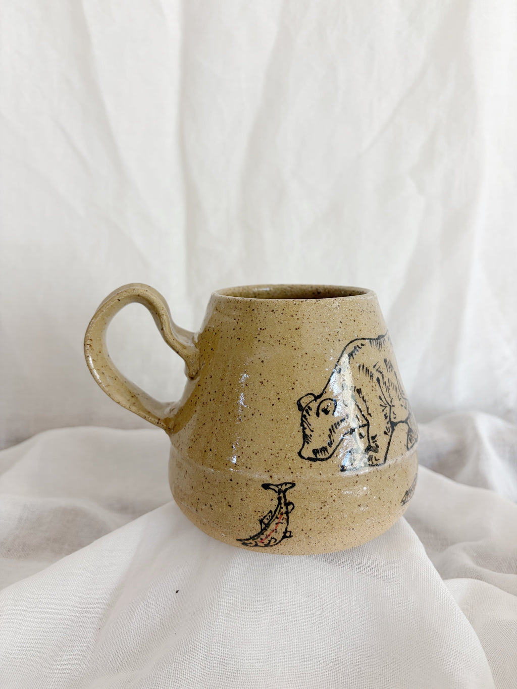 Bear and Trout Mug