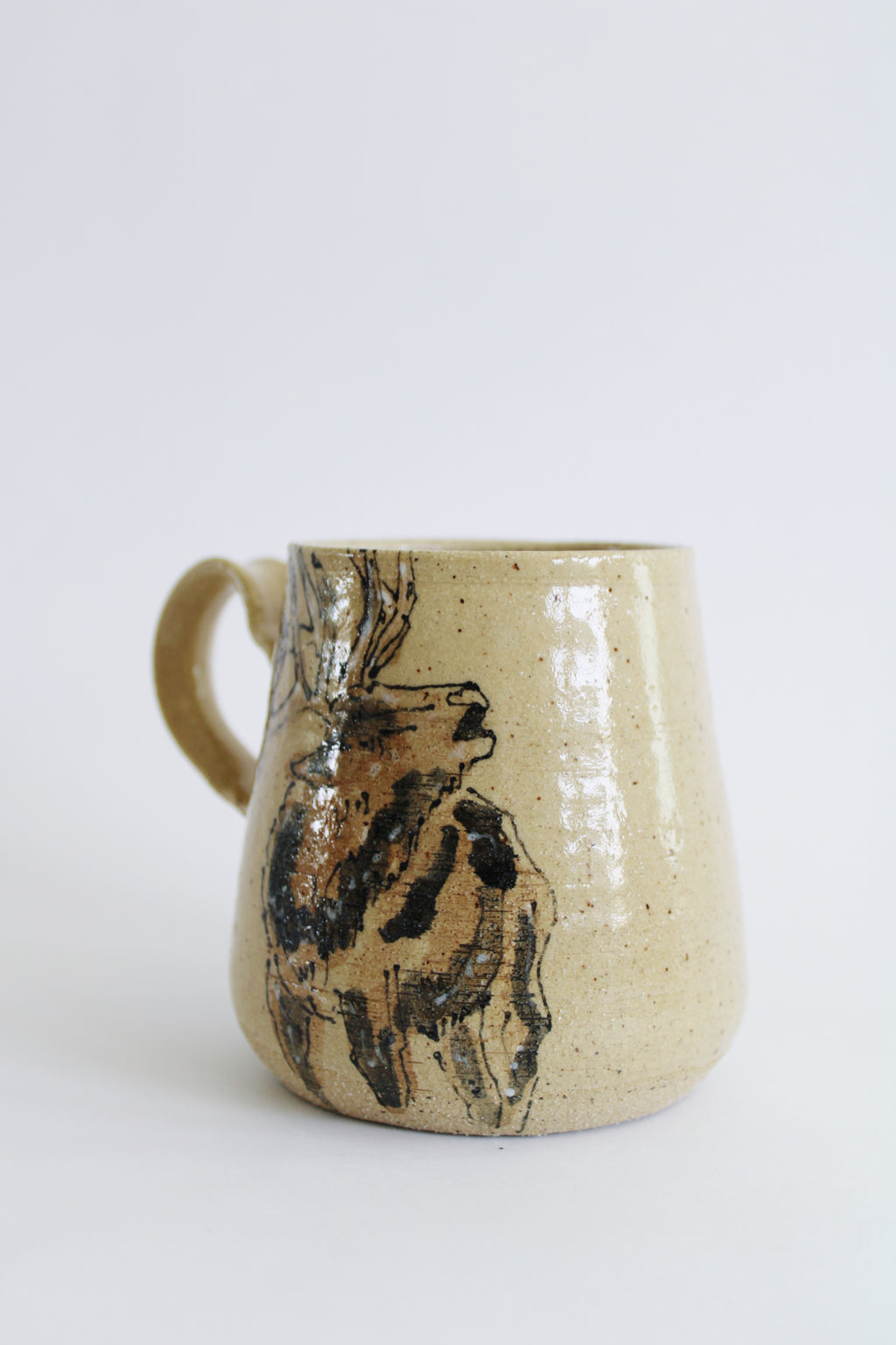 Elk and Eagle Mug 666