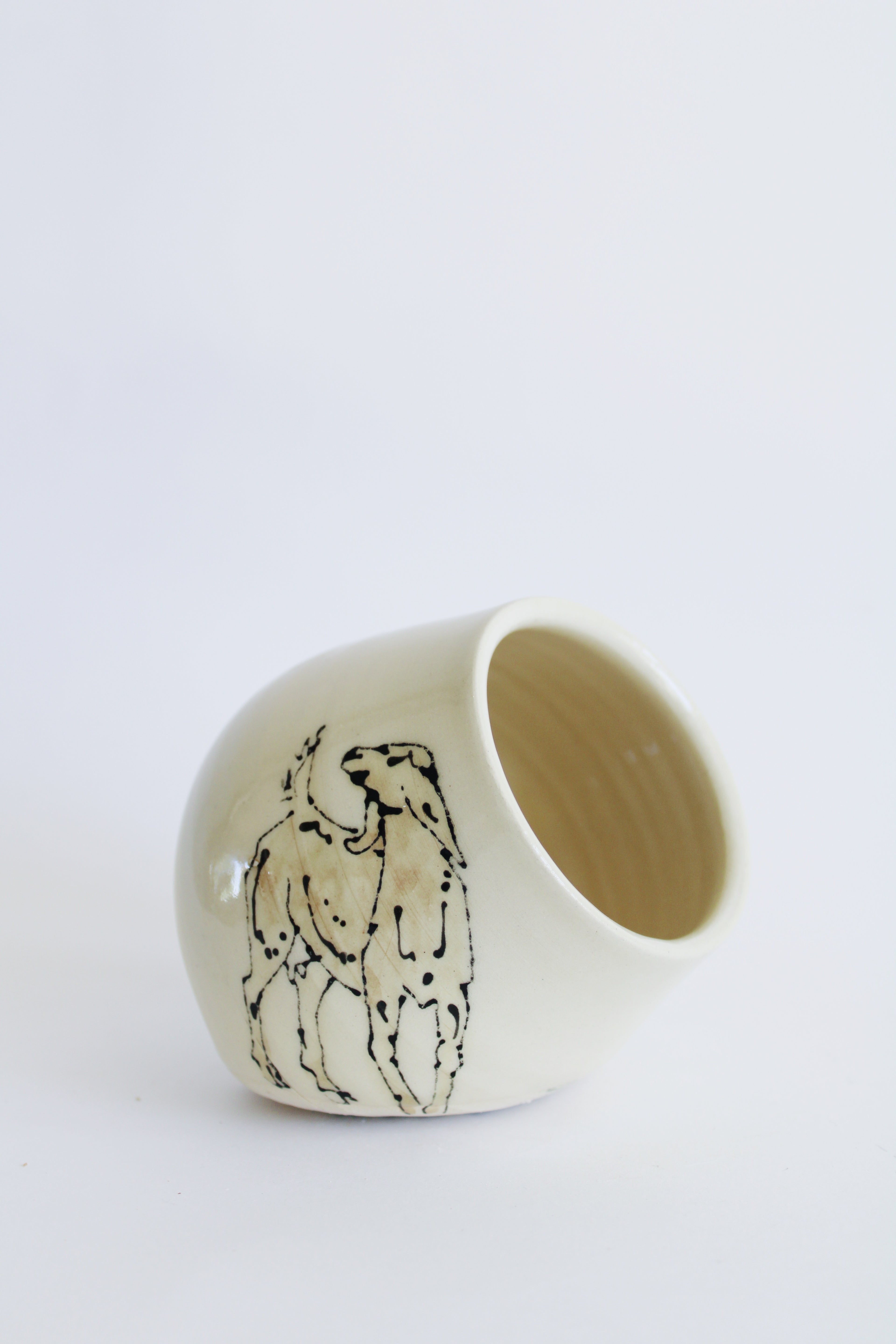 Goat Salt Cellar 825