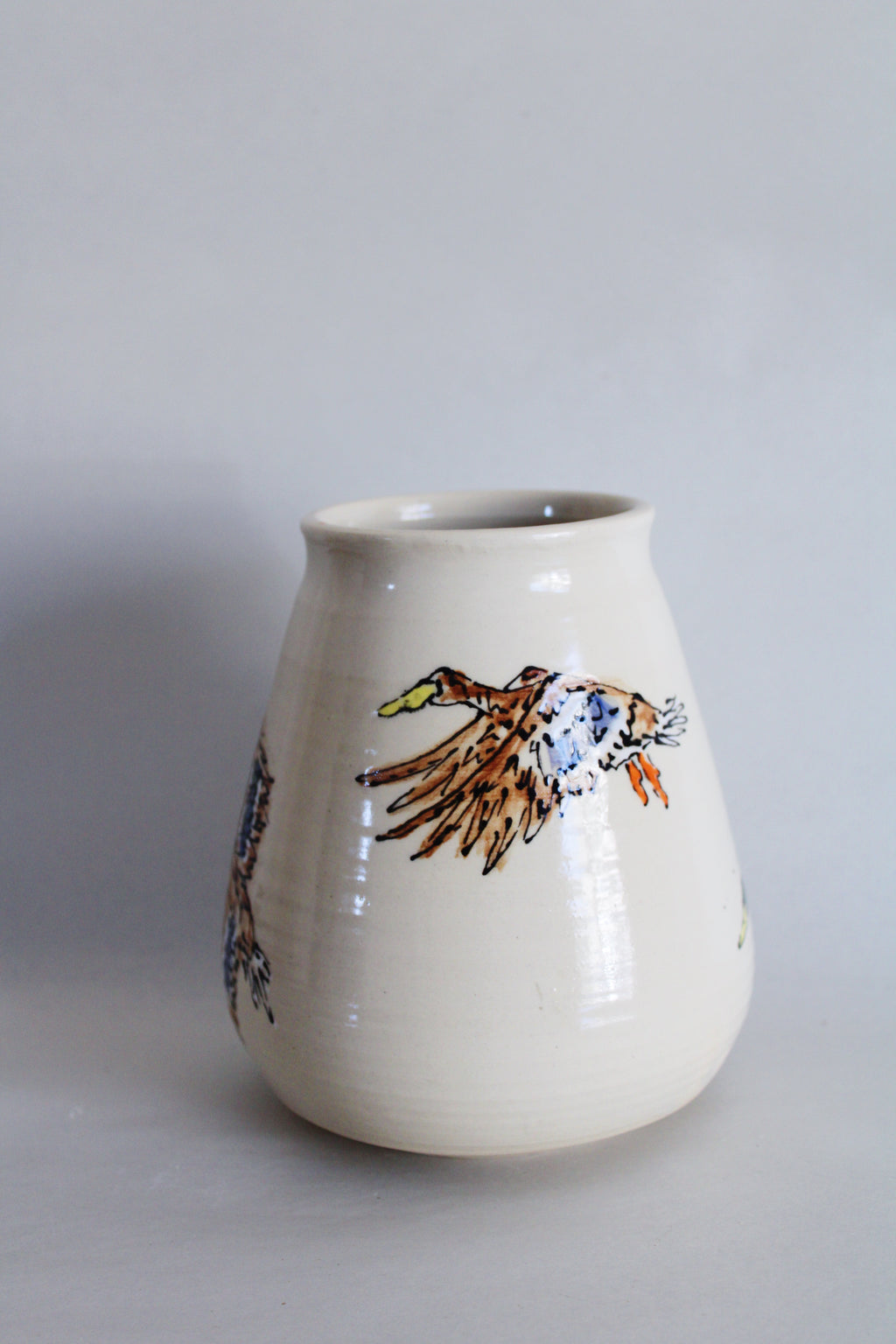 DISCOUNTED Mallard Duck Vase 519