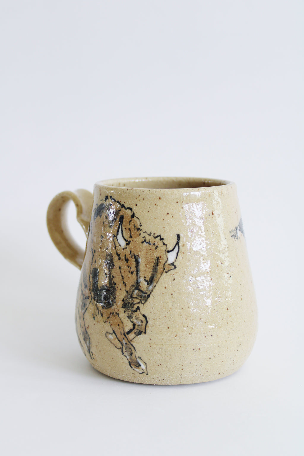 Bison and Eagle Mug 677