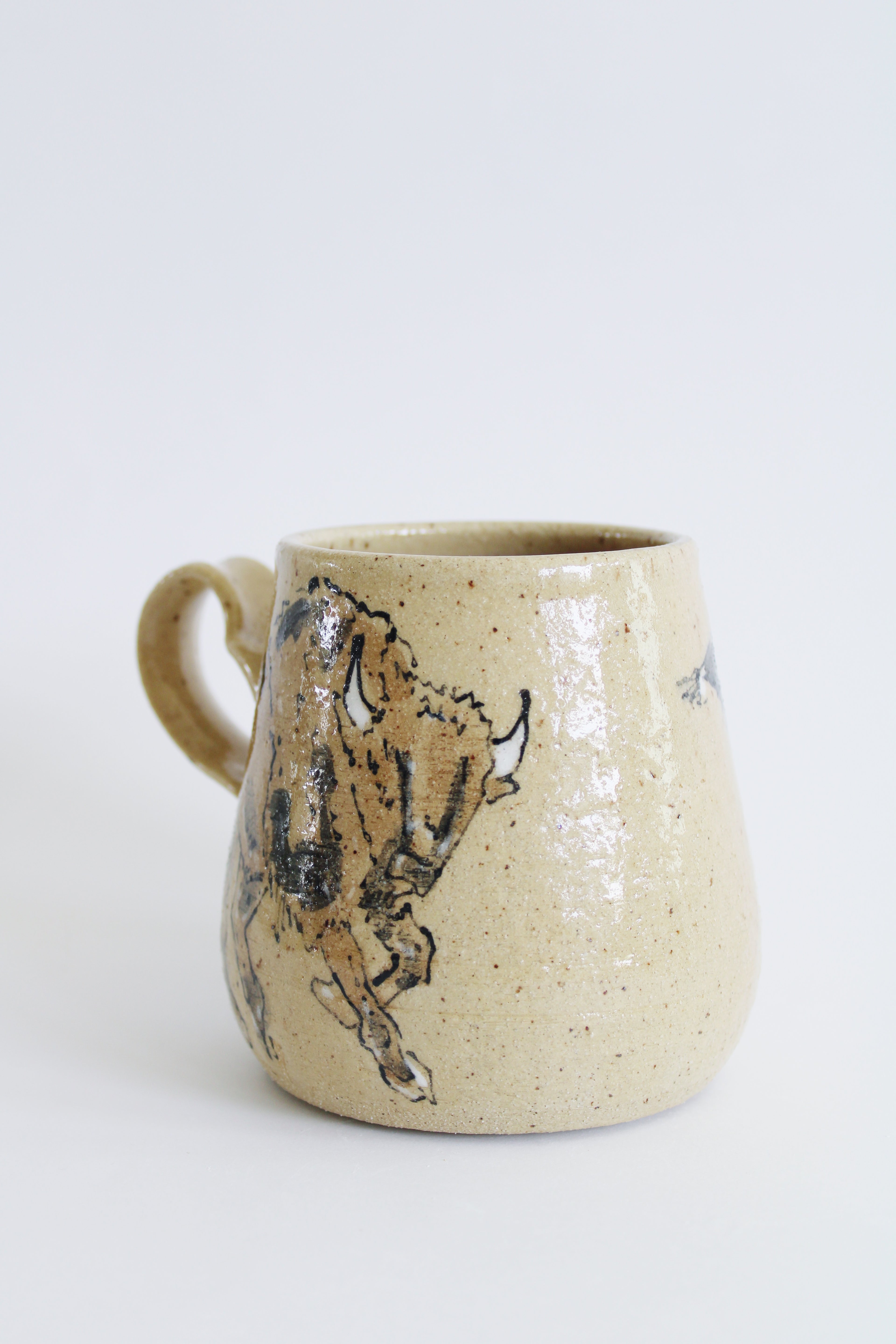 Bison and Eagle Mug 677