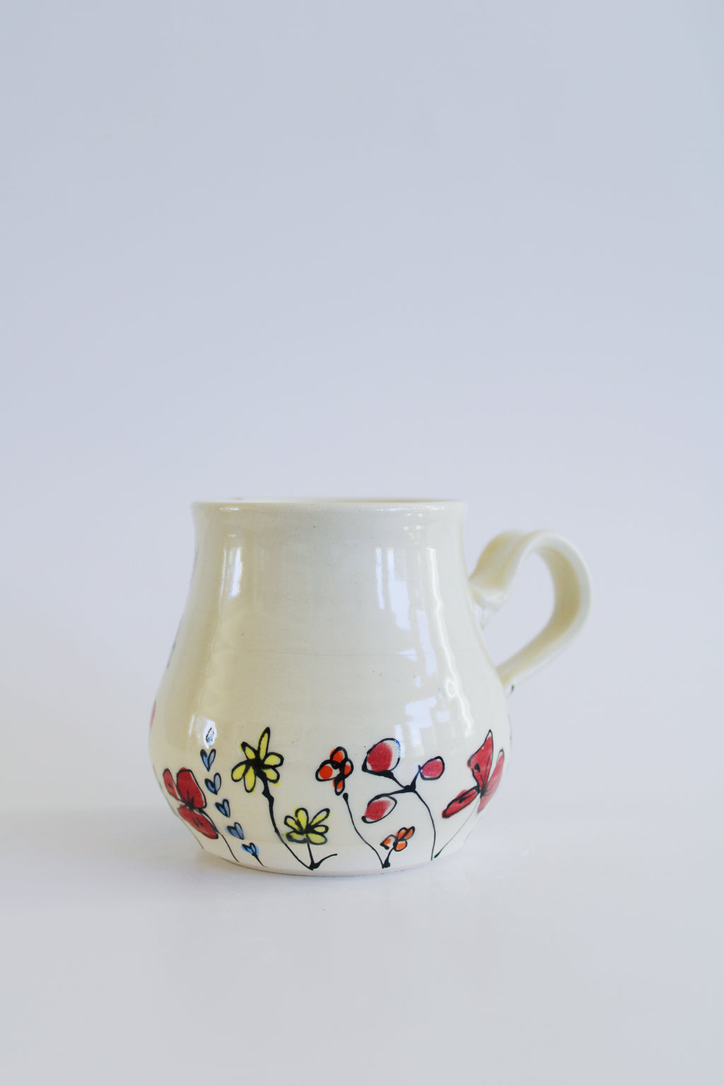 Sparrows & Wildflowers Mug 861