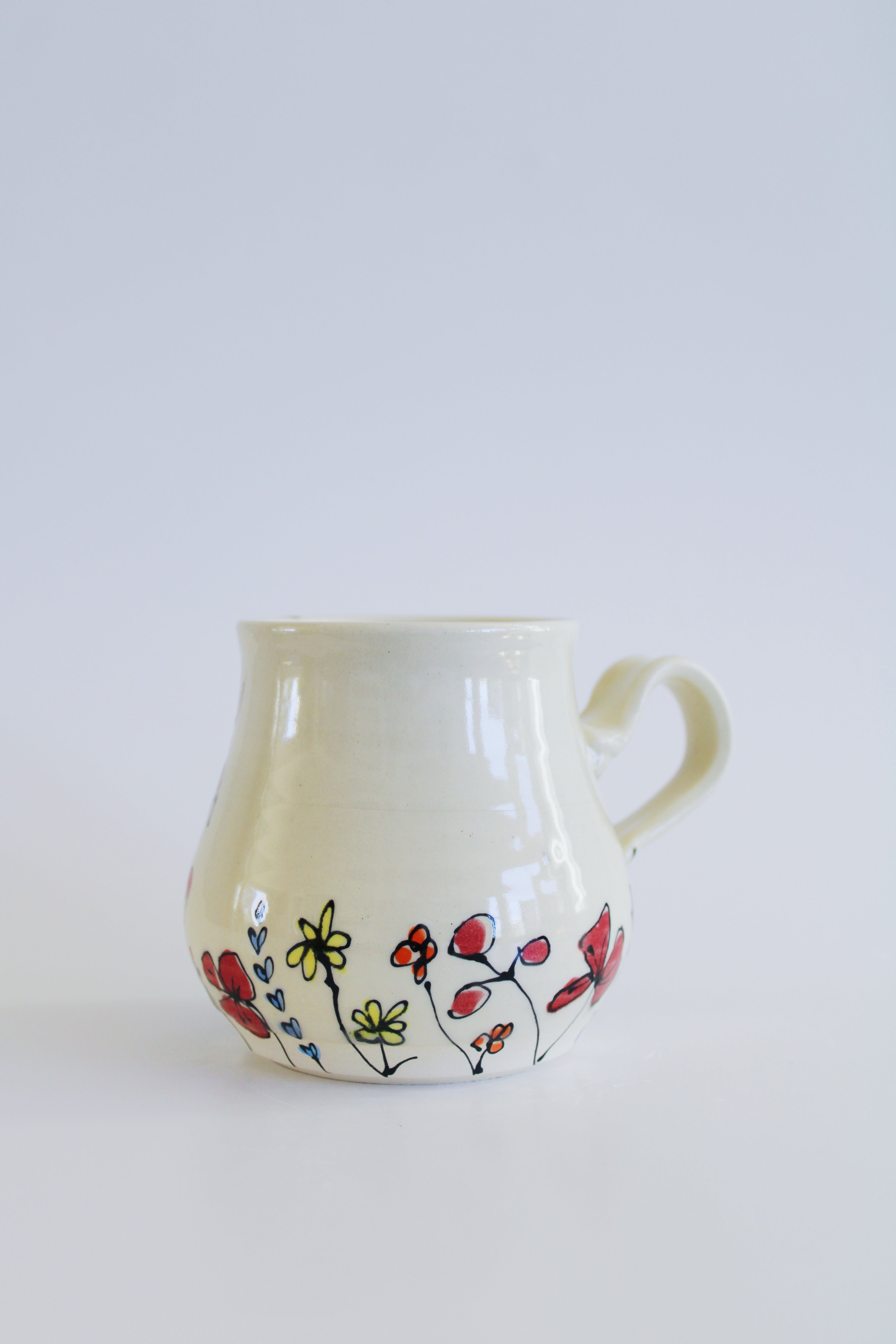 Sparrows & Wildflowers Mug 861