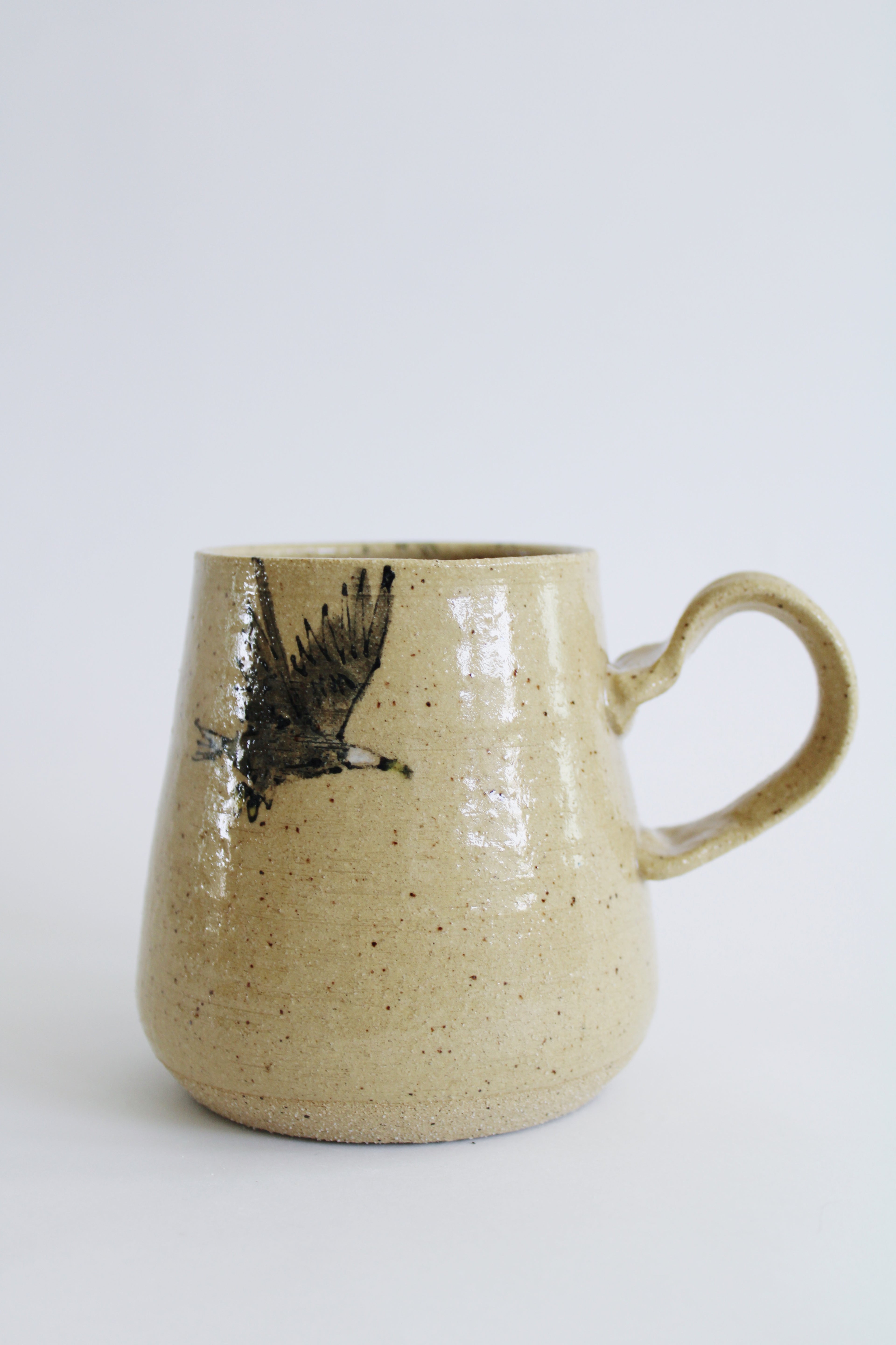 Elk and Eagle Mug 666