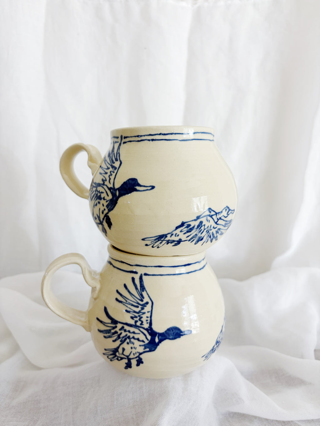 Pair of Classic Mallard Mugs